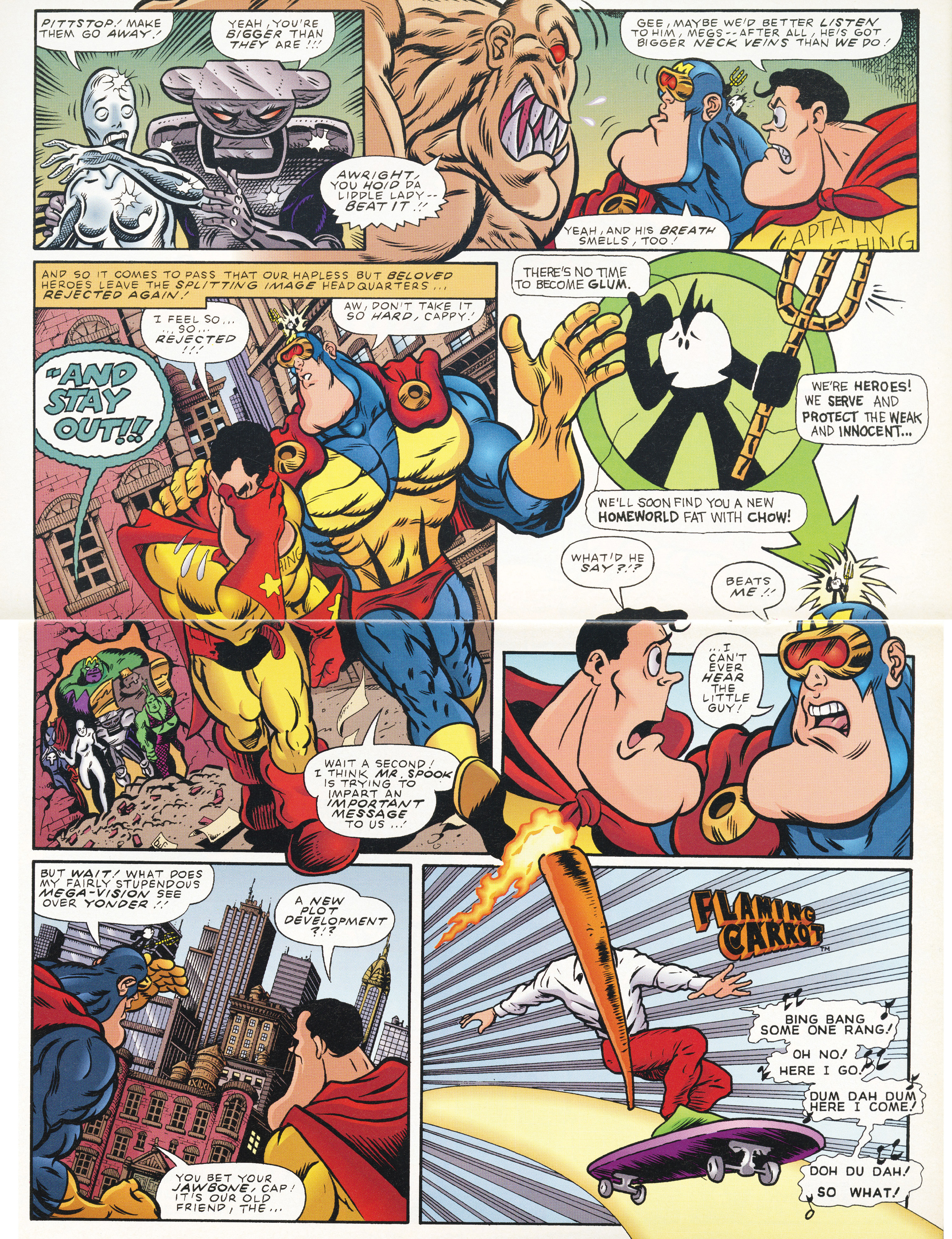 Read online Splitting Image 80-Page Giant comic -  Issue # Full - 54
