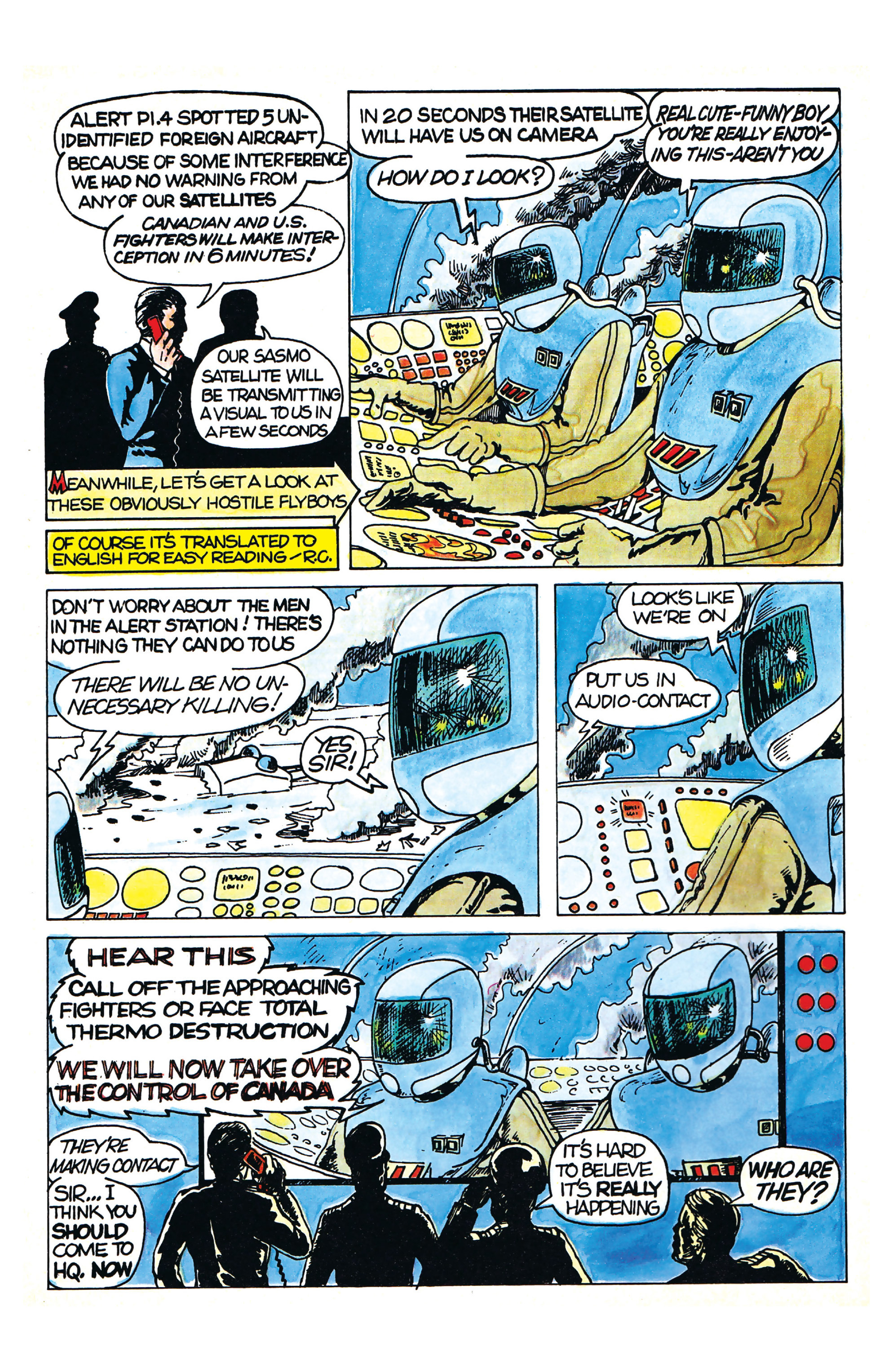 Read online Chapterhouse Archives: Captain Canuck comic -  Issue #1 - 6