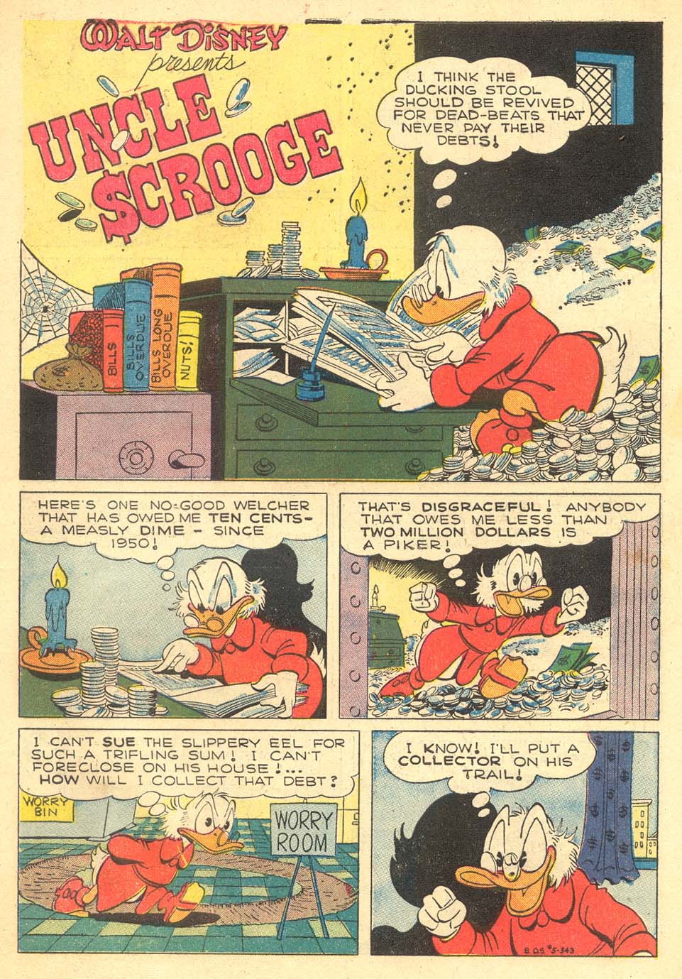 Read online Uncle Scrooge (1953) comic -  Issue #5 - 3