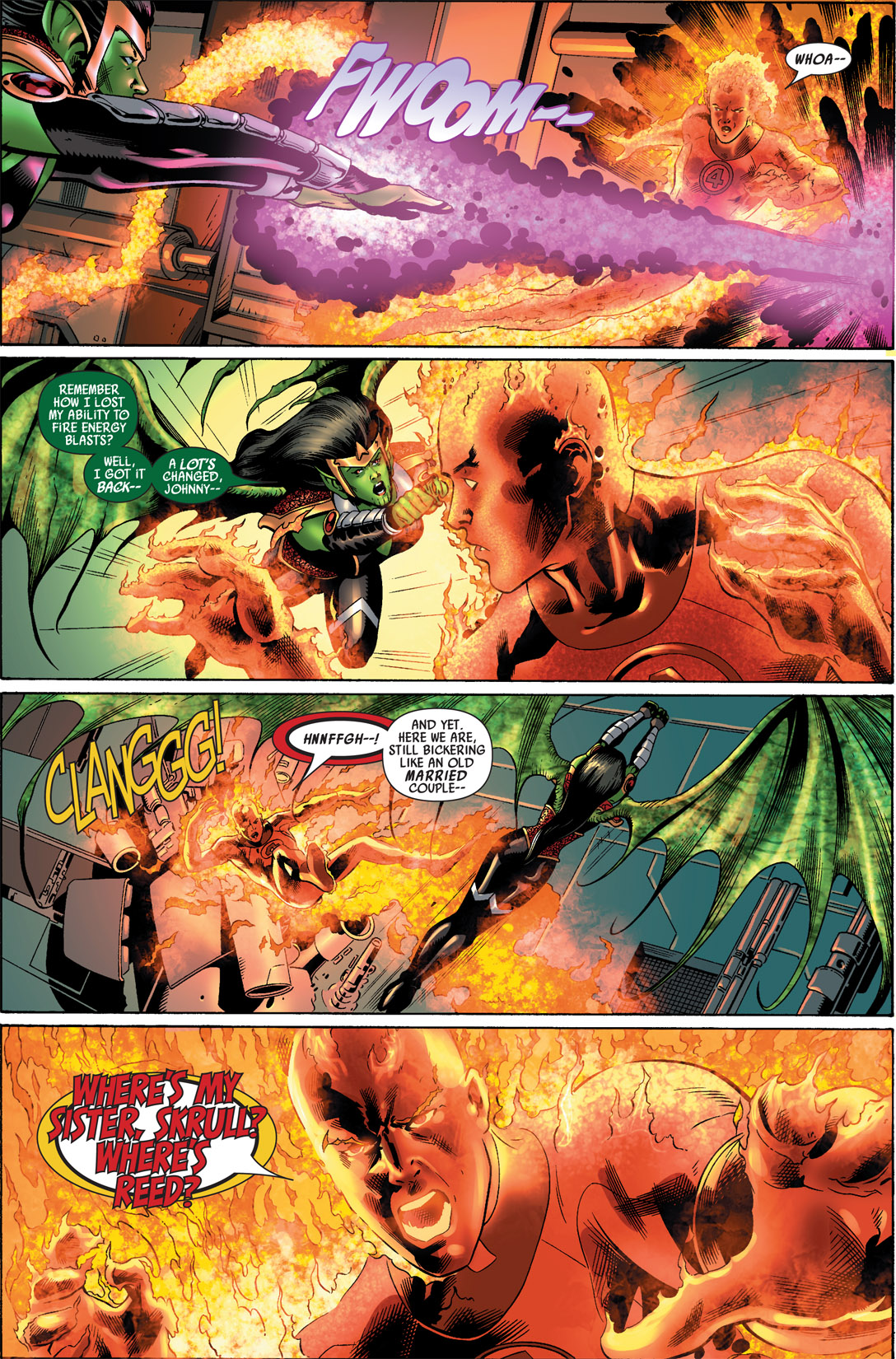 Read online Secret Invasion: Fantastic Four comic -  Issue #2 - 7