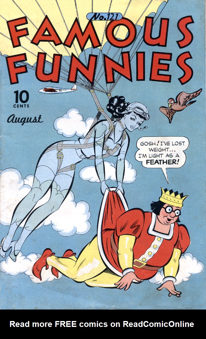 Read online Famous Funnies comic -  Issue #121 - 1