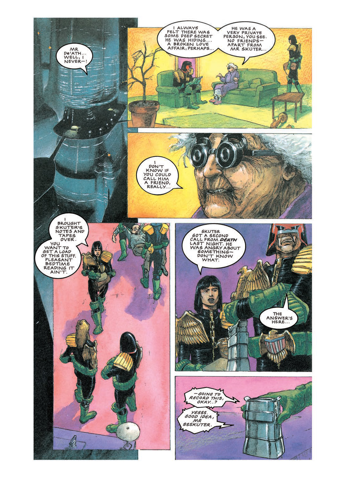 Read online Judge Death comic -  Issue # TPB Young Death - Boyhood of a Superfiend - 79