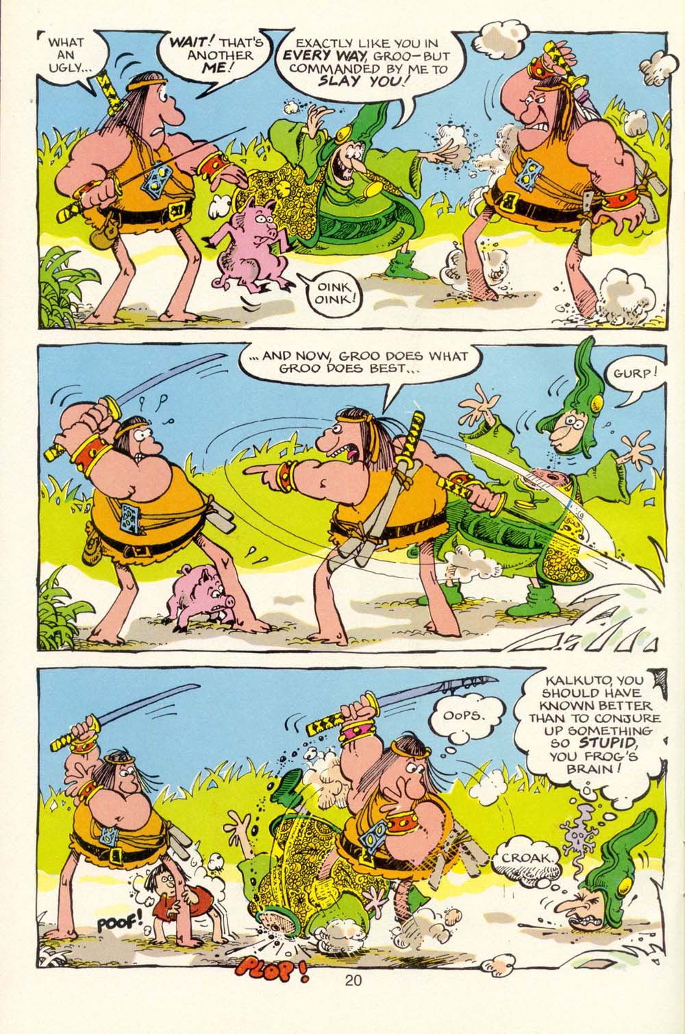 Read online Groo the Wanderer comic -  Issue #6 - 21