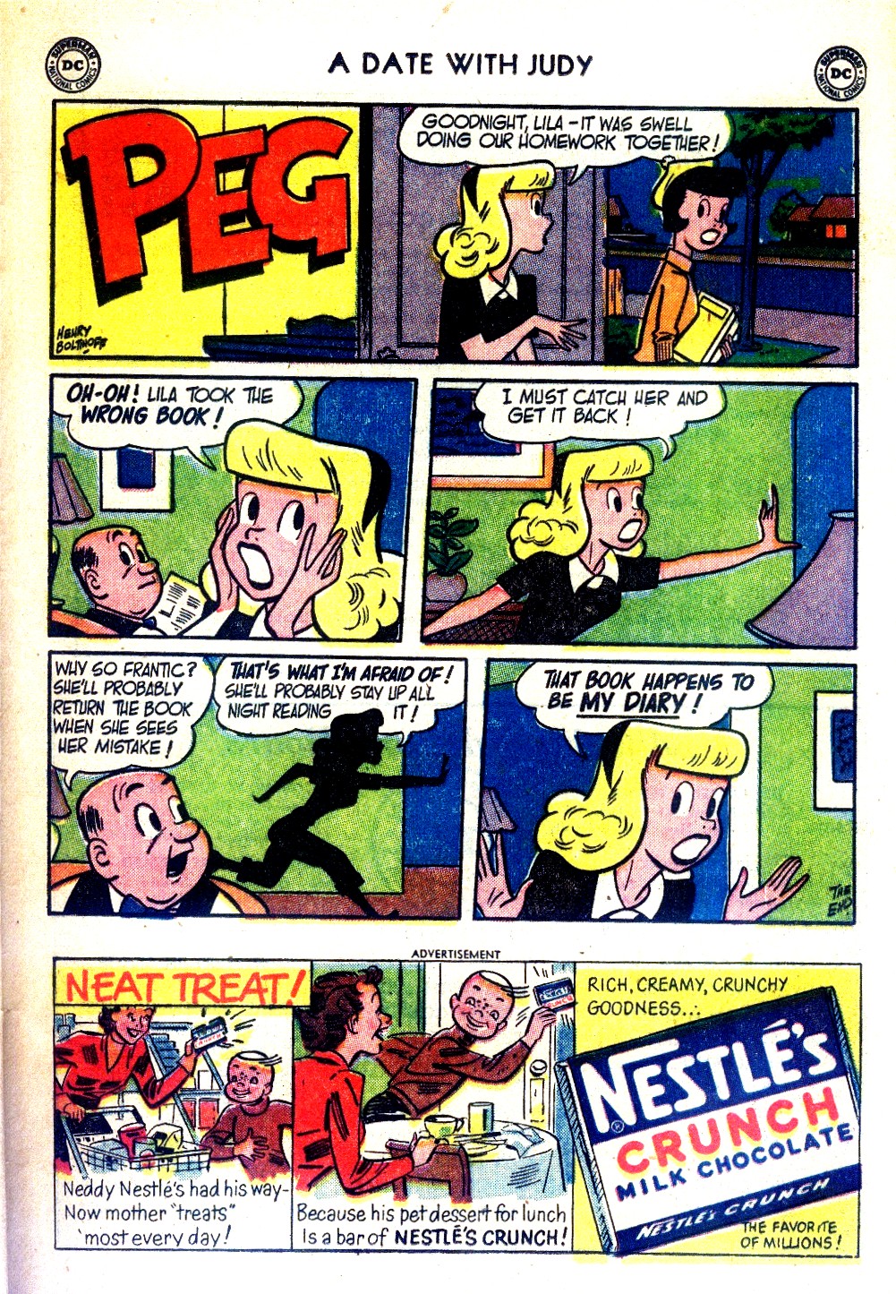 Read online A Date with Judy comic -  Issue #24 - 37