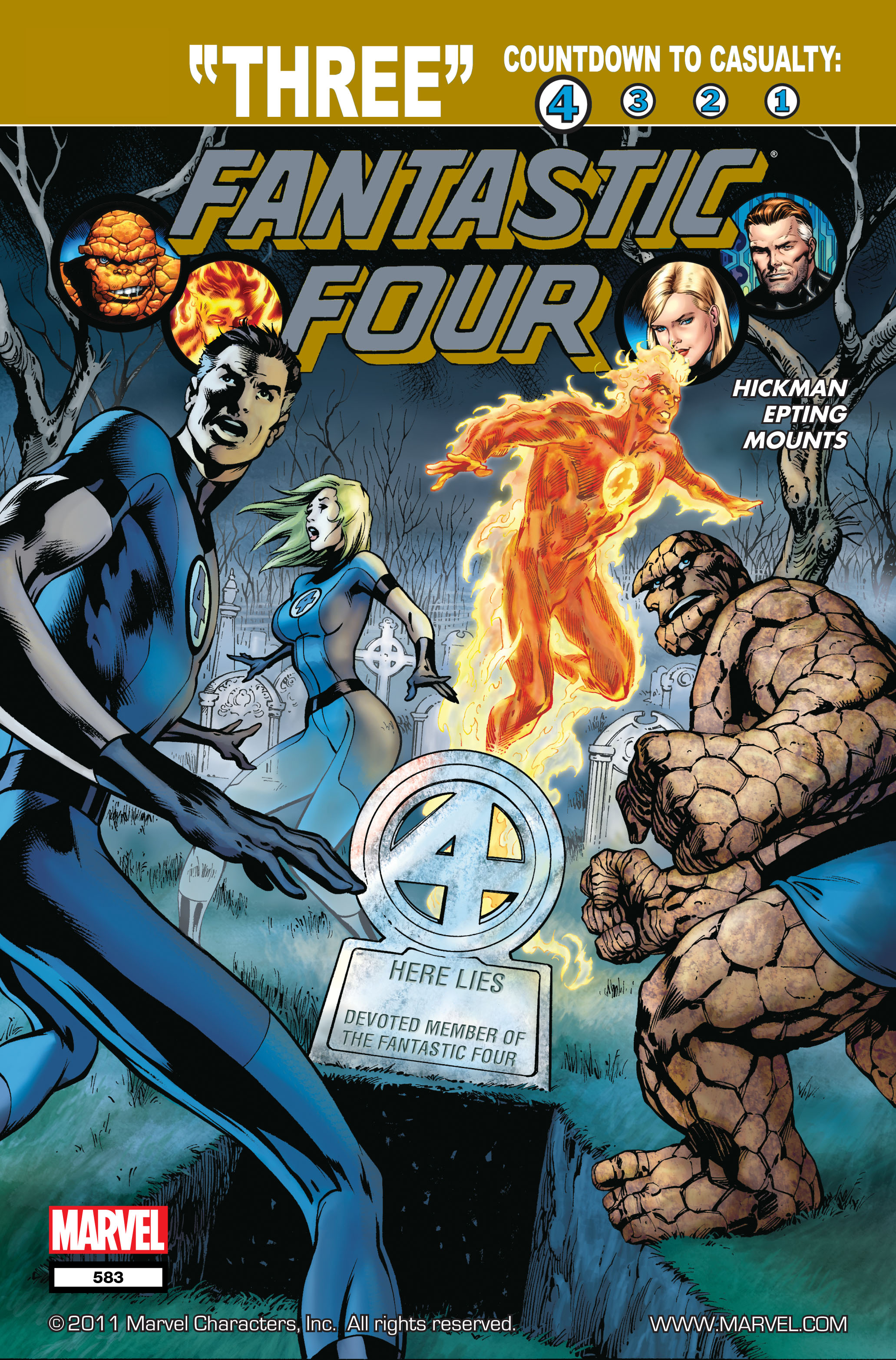 Read online Fantastic Four (1961) comic -  Issue #583 - 1