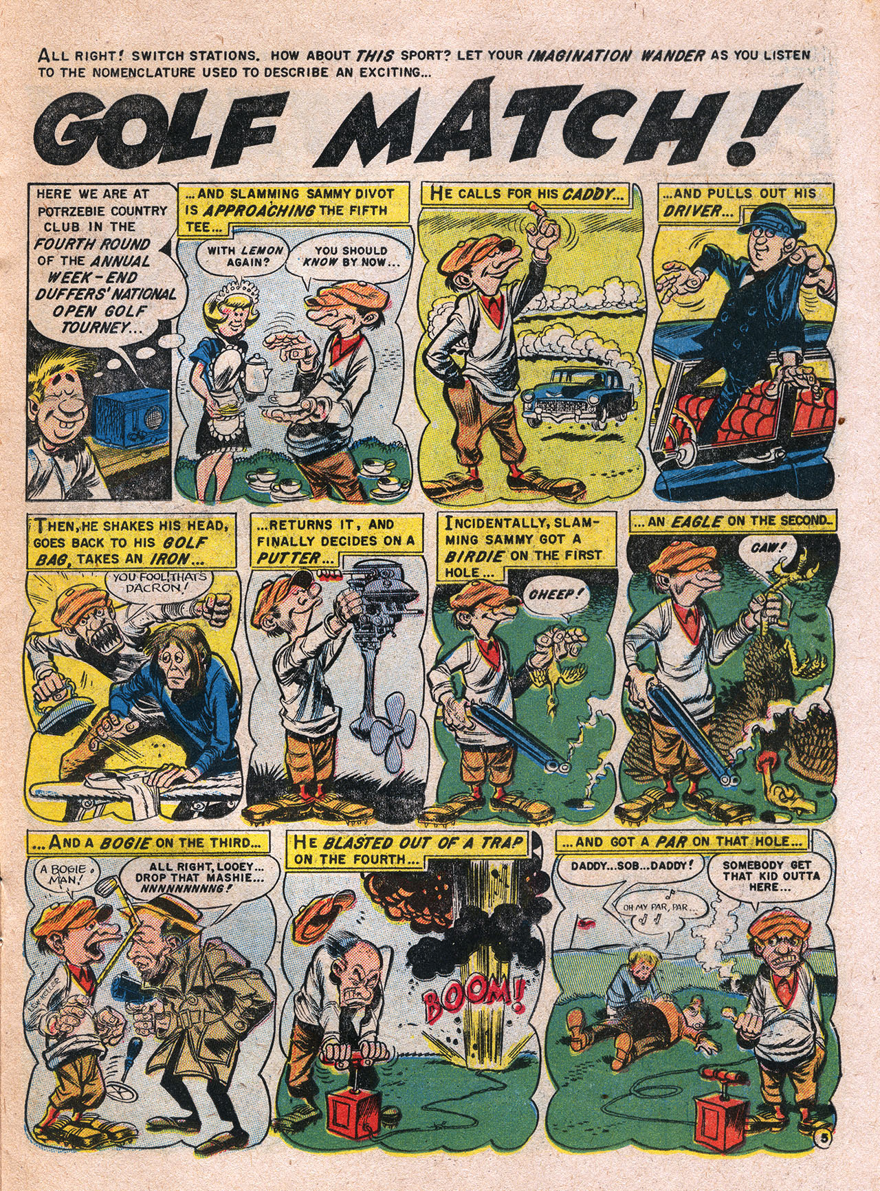 Read online Panic comic -  Issue #5 - 16