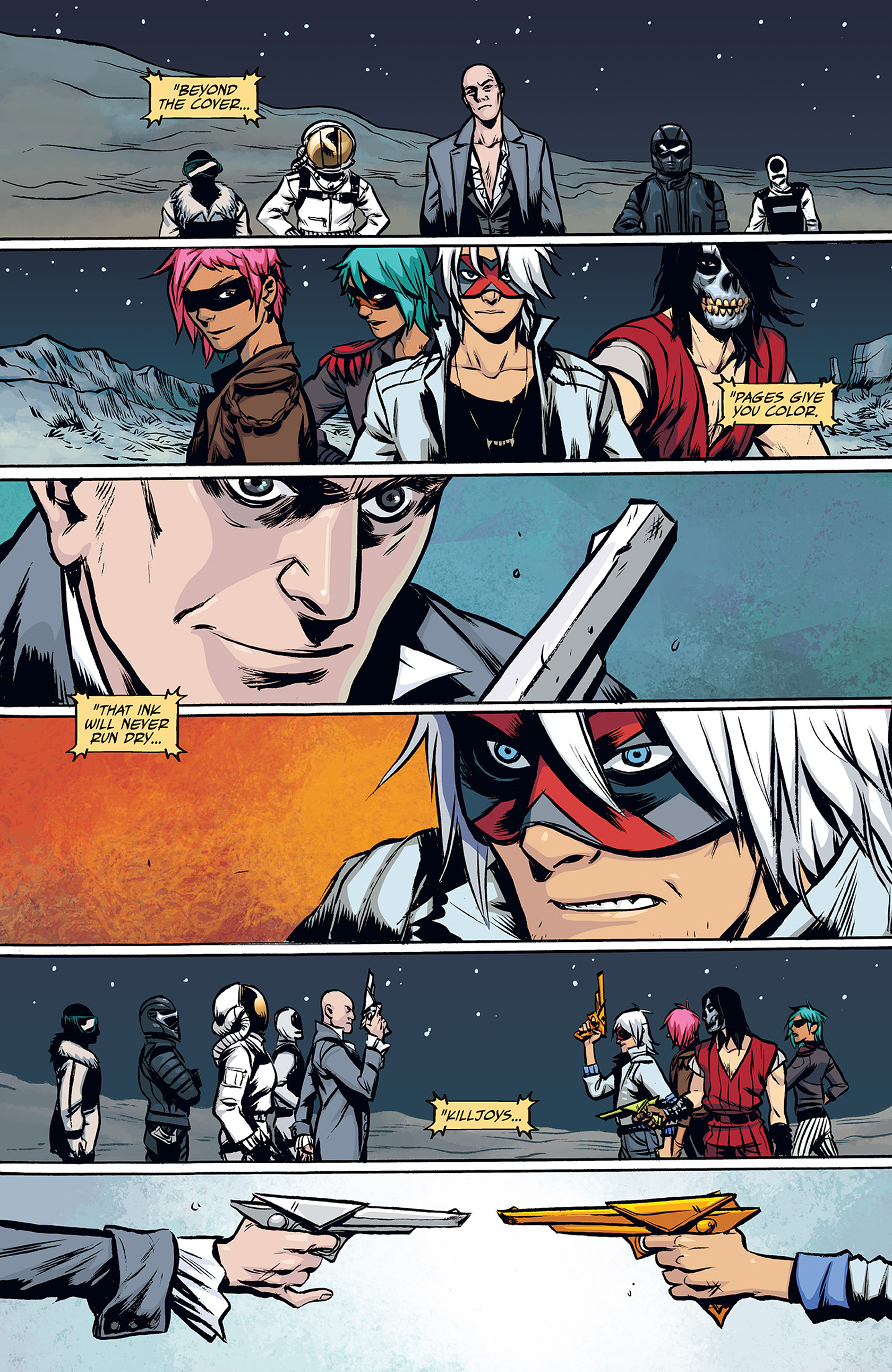 Read online The True Lives Of The Fabulous Killjoys comic -  Issue #1 - 23