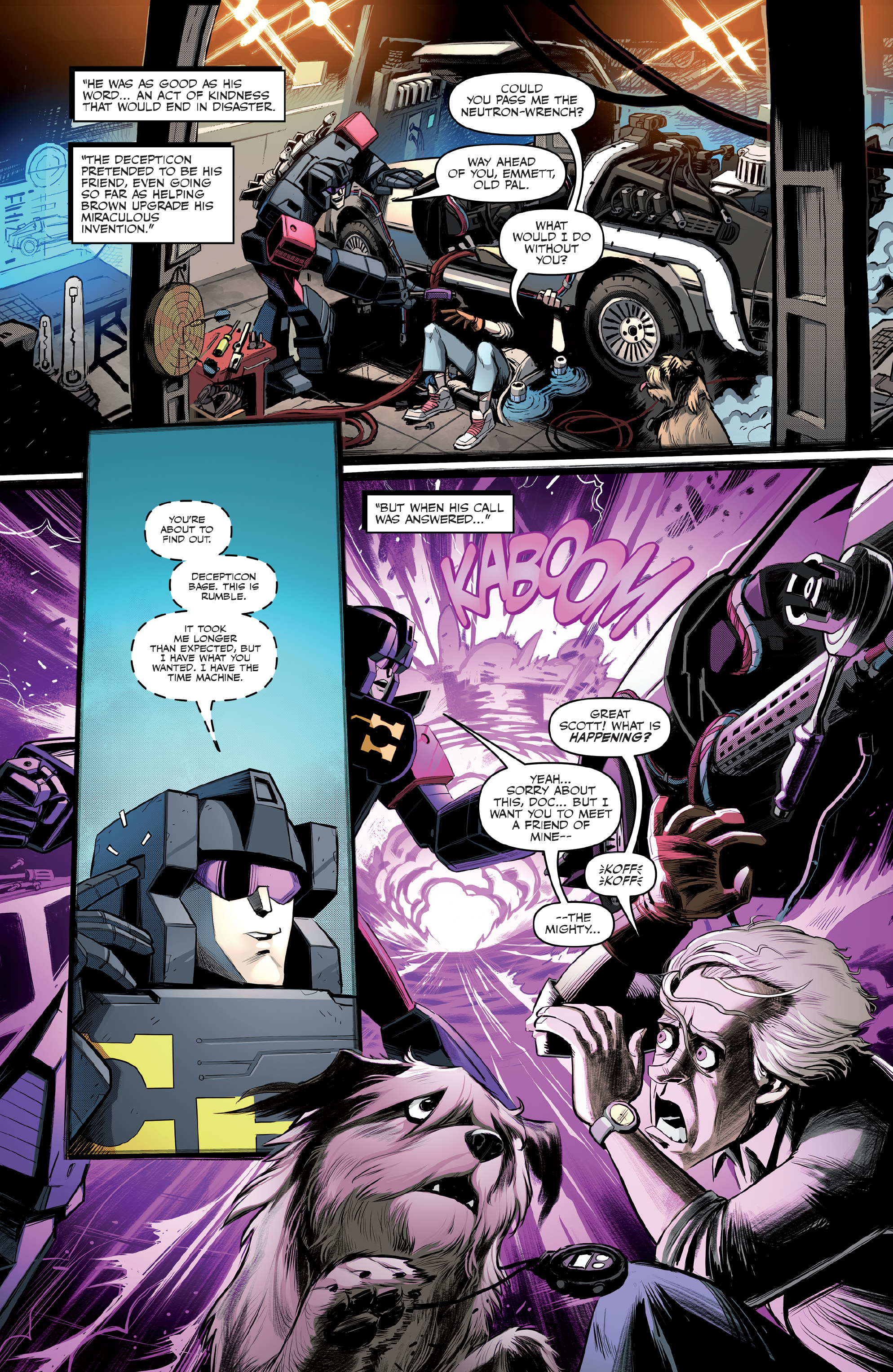 Read online Transformers: Back to the Future comic -  Issue #2 - 14