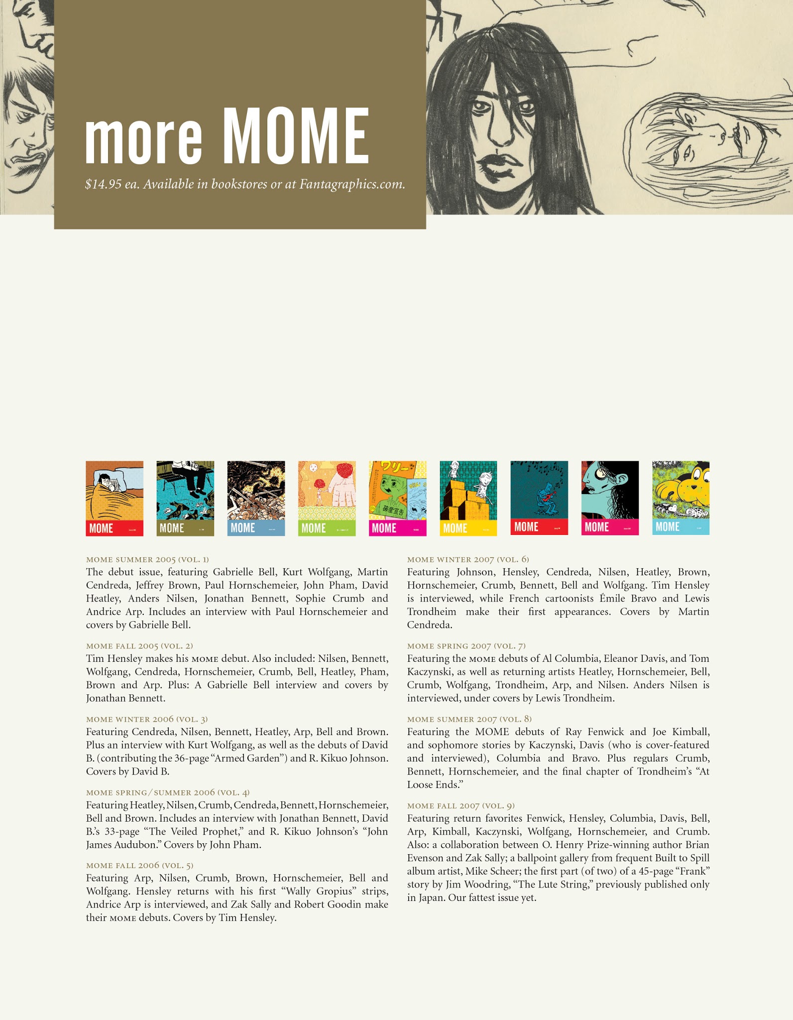 Read online Mome comic -  Issue # TPB 10 - 103