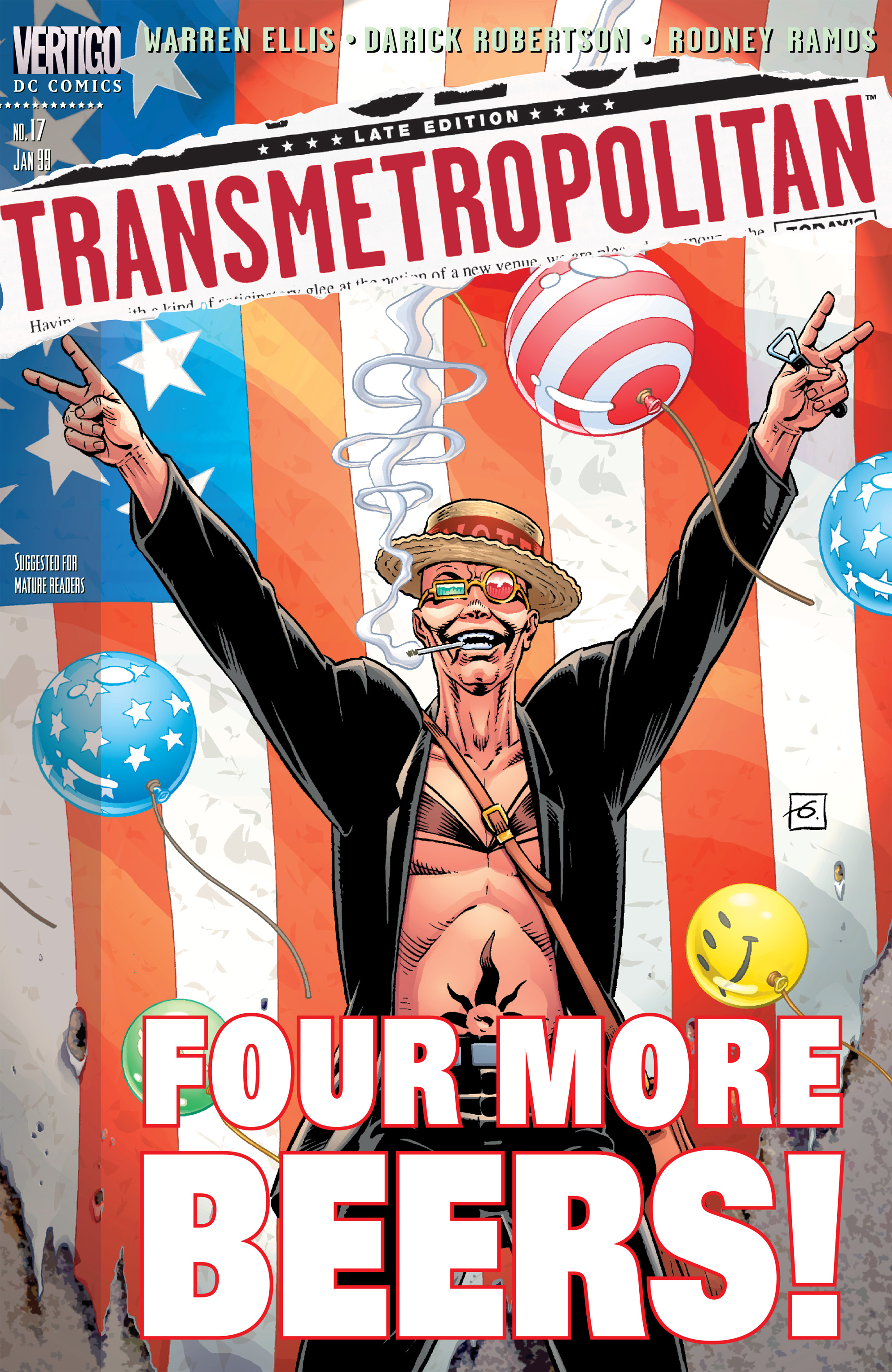 Read online Transmetropolitan comic -  Issue #17 - 1