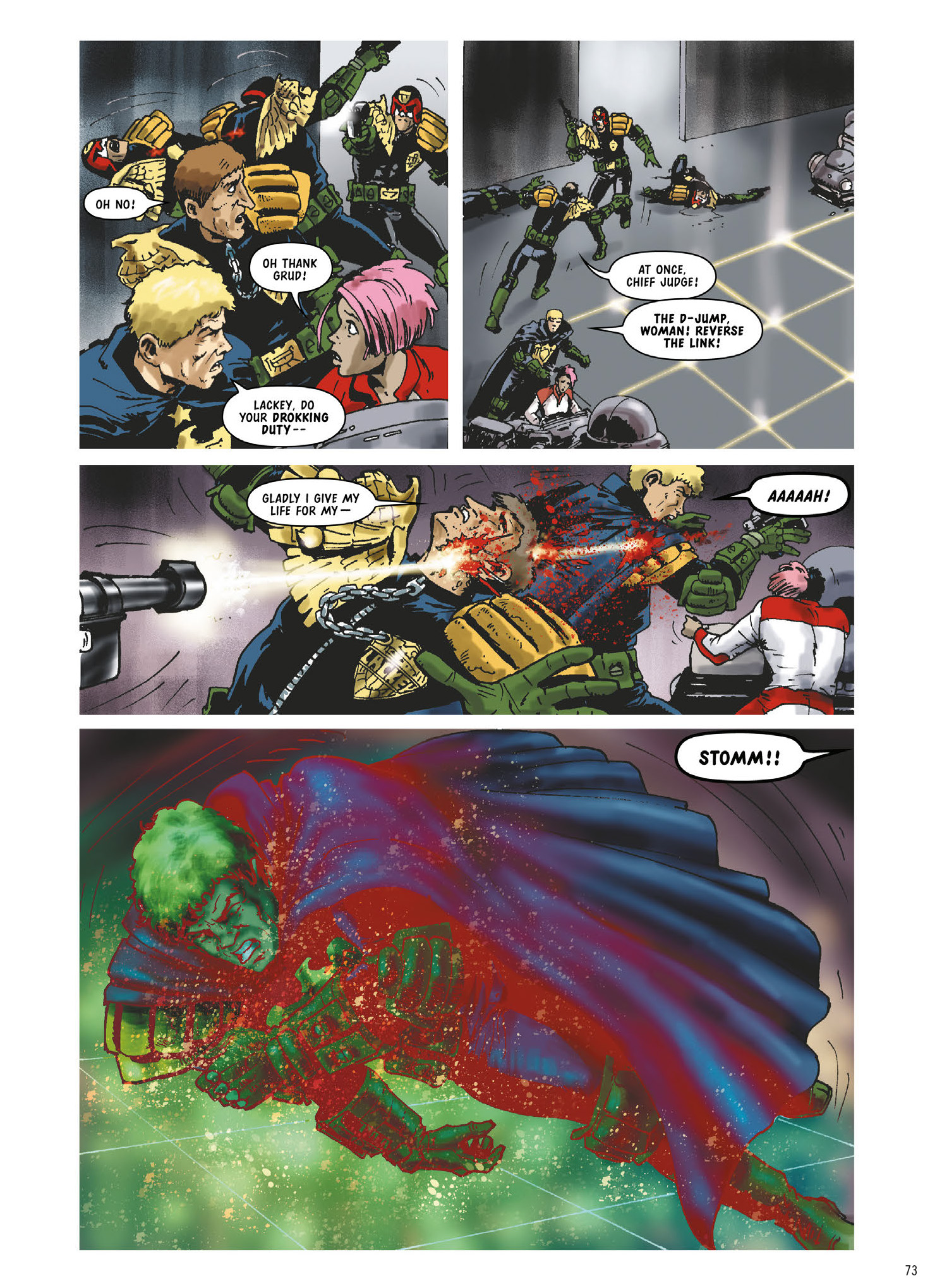 Read online Judge Dredd: The Complete Case Files comic -  Issue # TPB 34 (Part 1) - 75