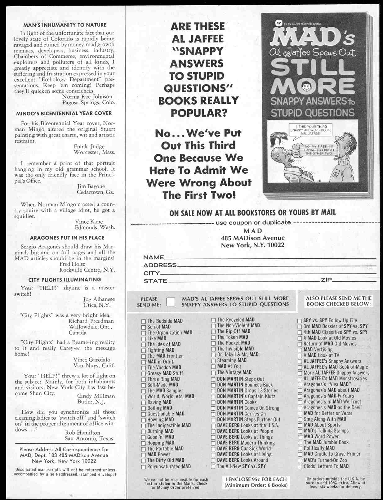 Read online MAD comic -  Issue #183 - 5