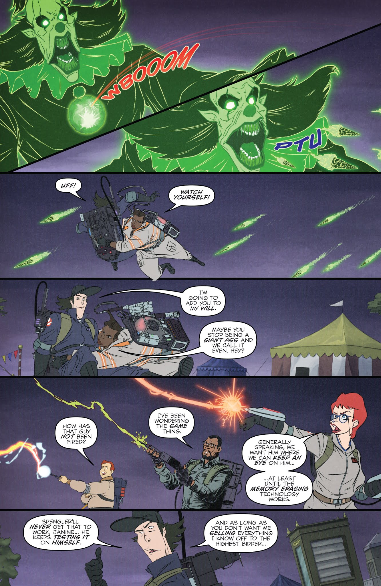 Read online Ghostbusters: Crossing Over comic -  Issue #5 - 25