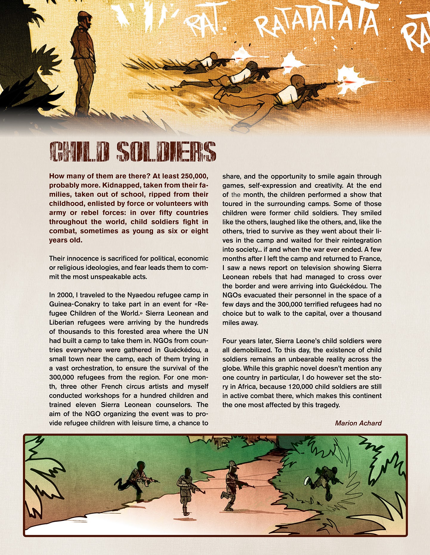 Read online Tamba, Child Soldier comic -  Issue # TPB - 108