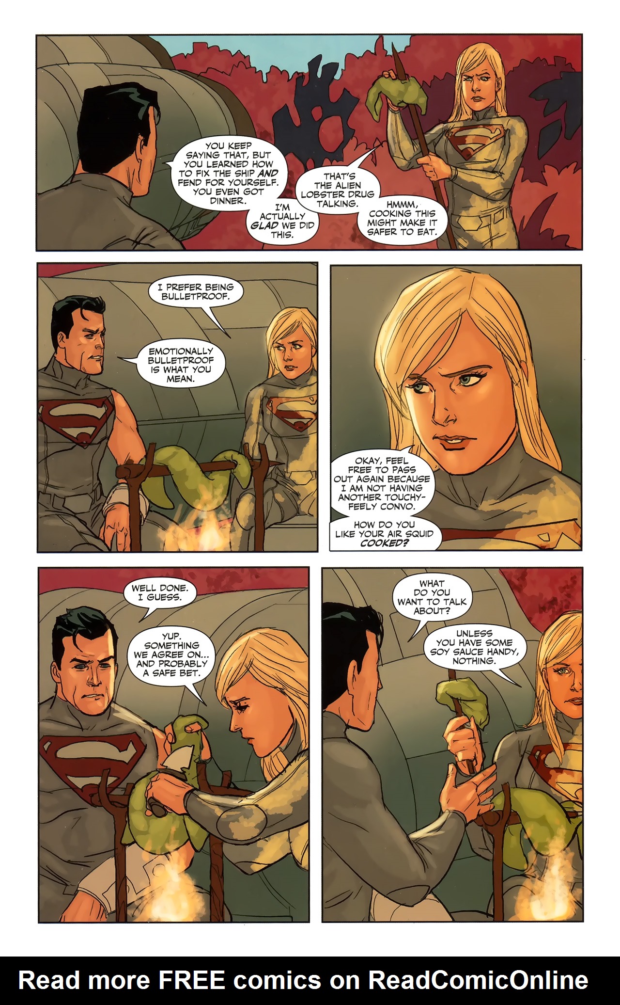 Read online Superman/Supergirl: Maelstrom comic -  Issue #4 - 16