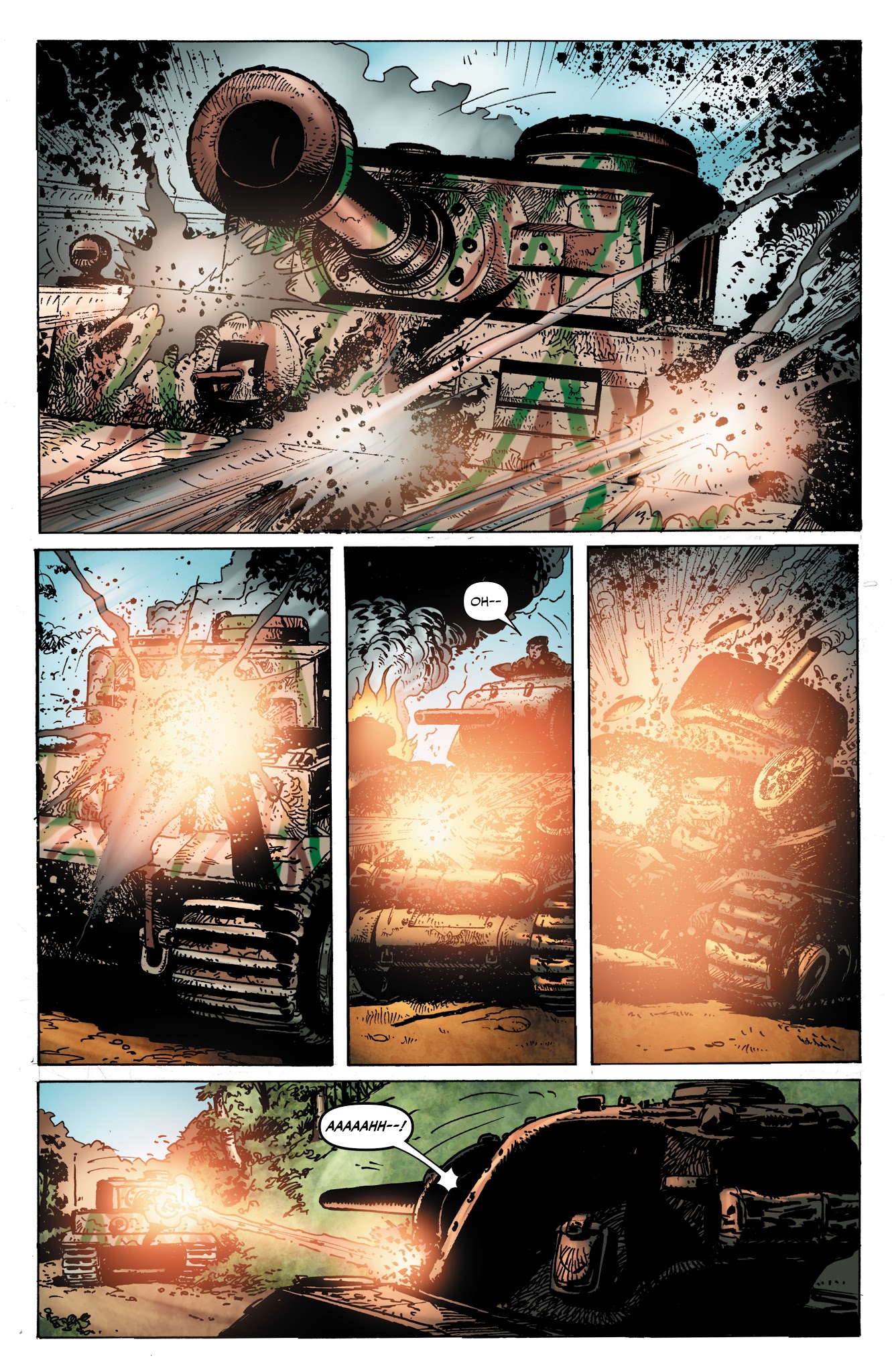 Read online Battlefields: The Tankies comic -  Issue # TPB - 23