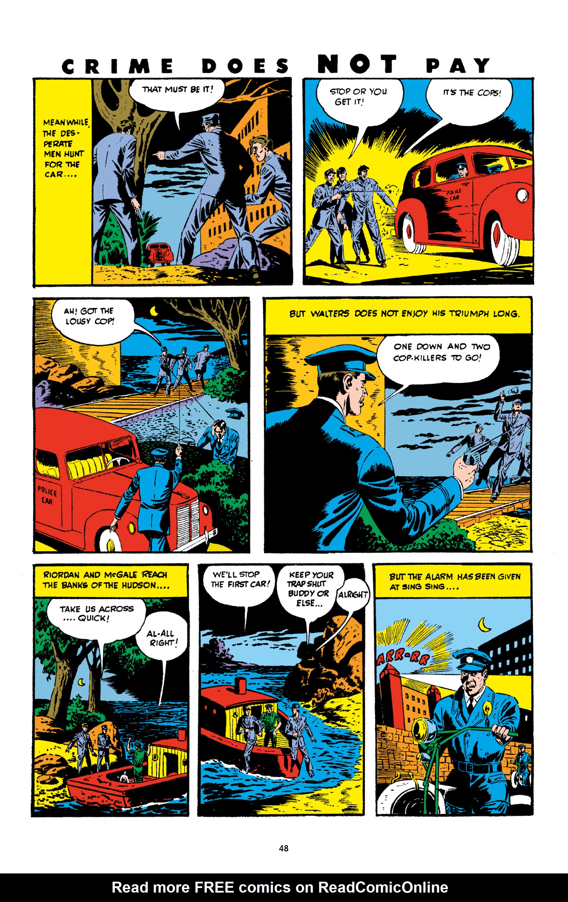 Read online Crime Does Not Pay Archives comic -  Issue # TPB 3 (Part 1) - 48