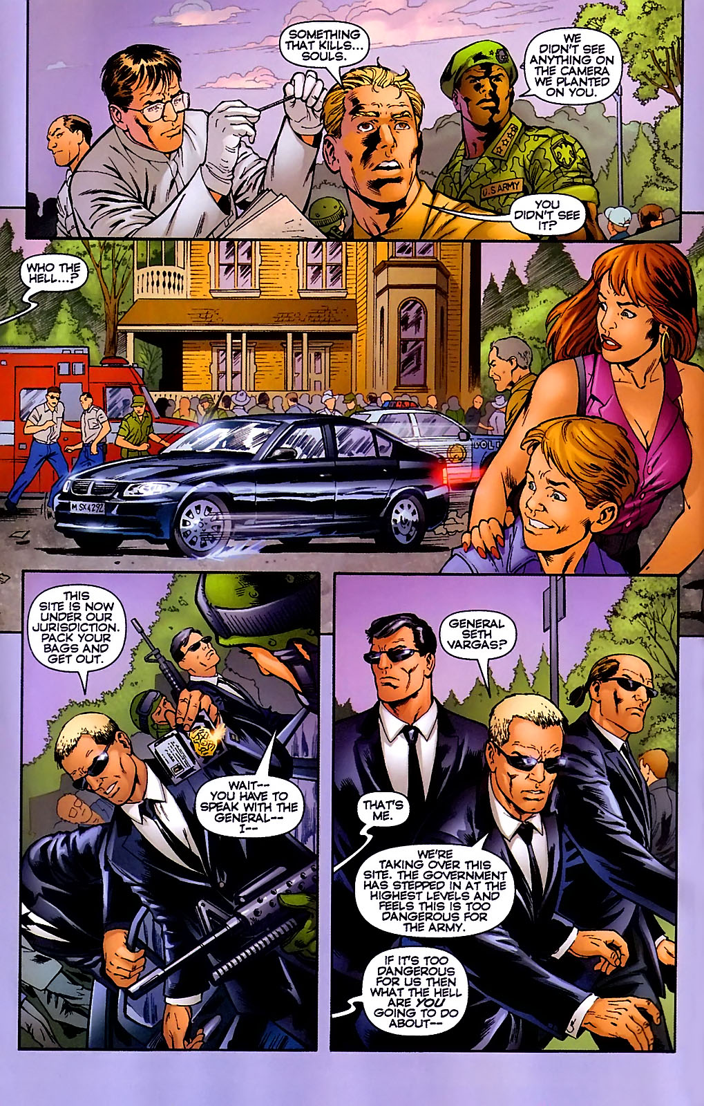 Read online Rising Stars: Voices of the Dead comic -  Issue #5 - 5