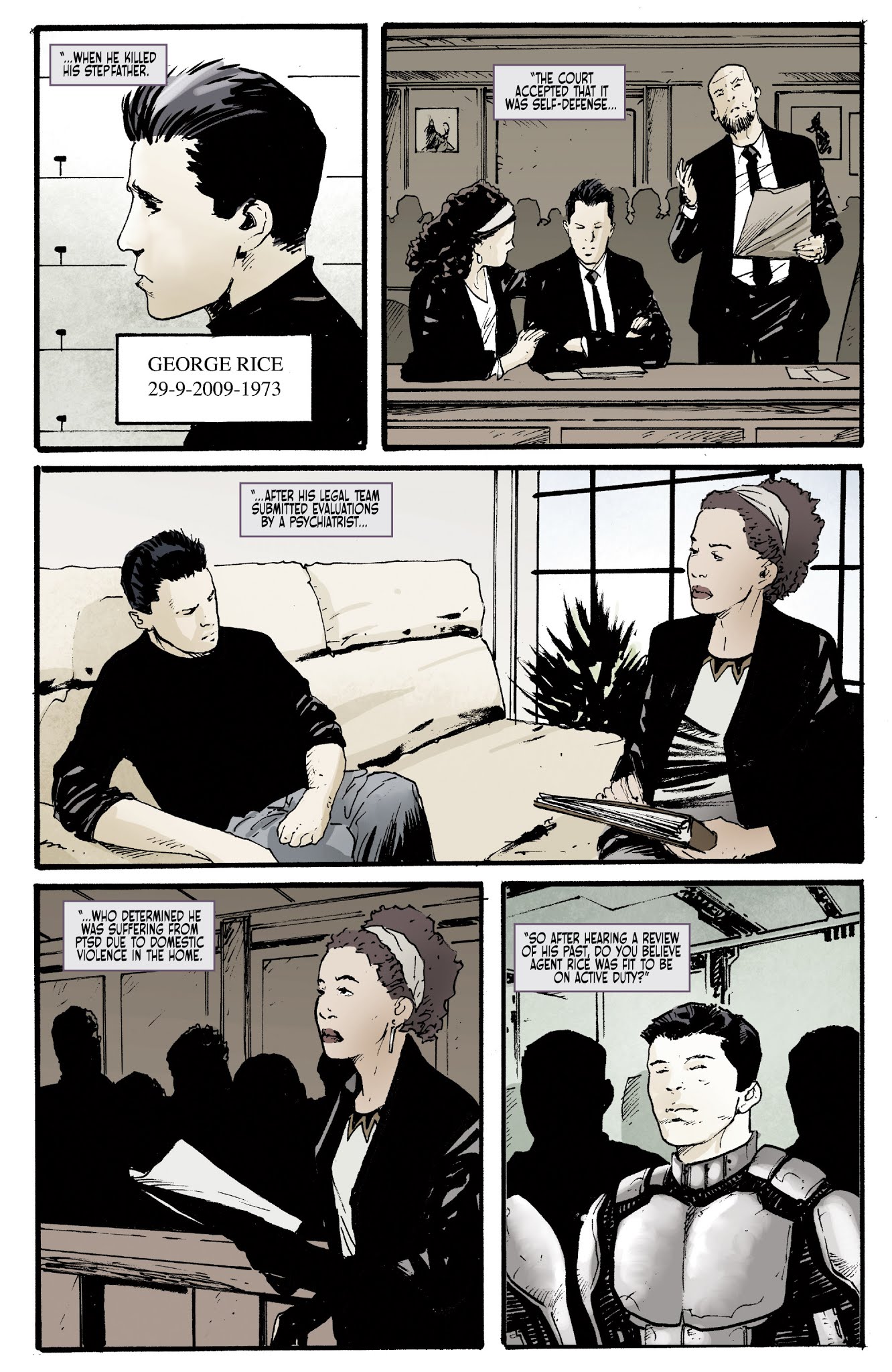 Read online Port of Earth comic -  Issue #6 - 6