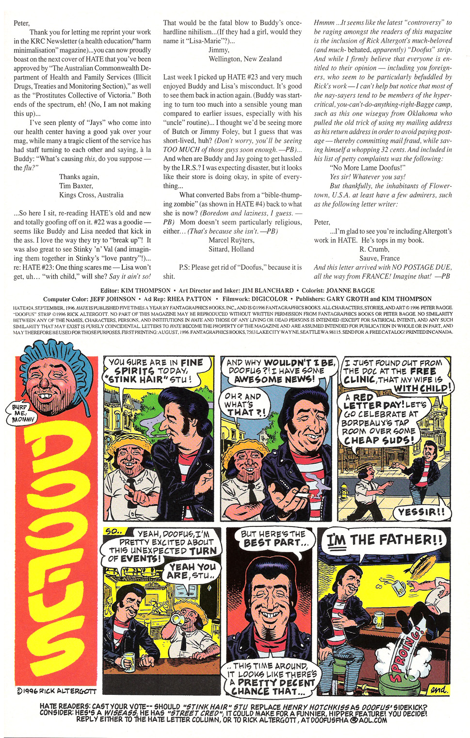 Read online Hate comic -  Issue #24 - 28