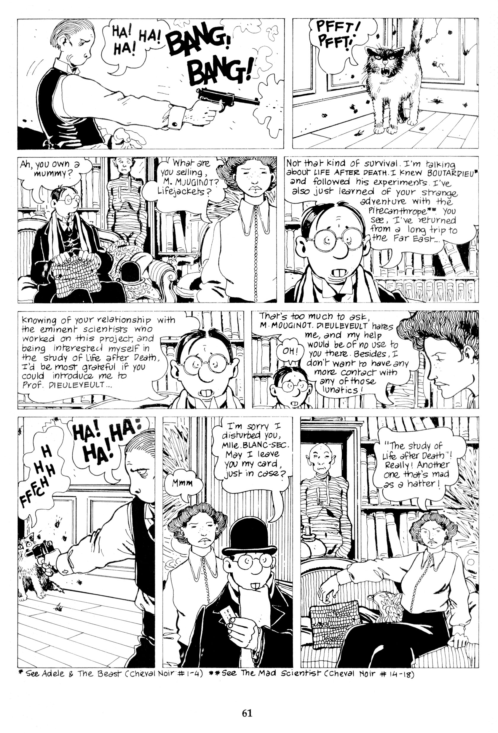 Read online The Extraordinary Adventures of Adele Blanc-Sec comic -  Issue #4 - 8