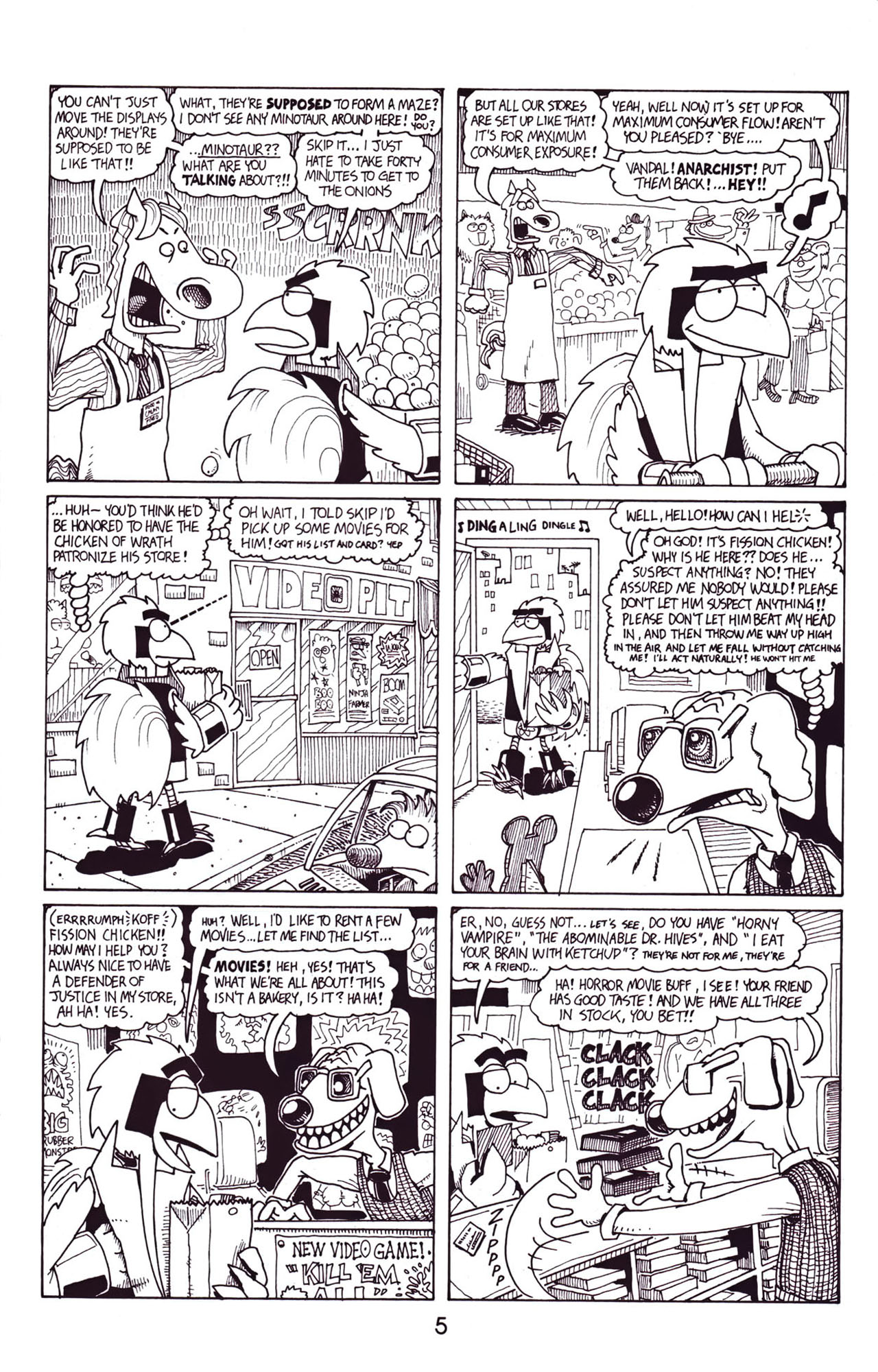 Read online Fission Chicken comic -  Issue #3 - 7