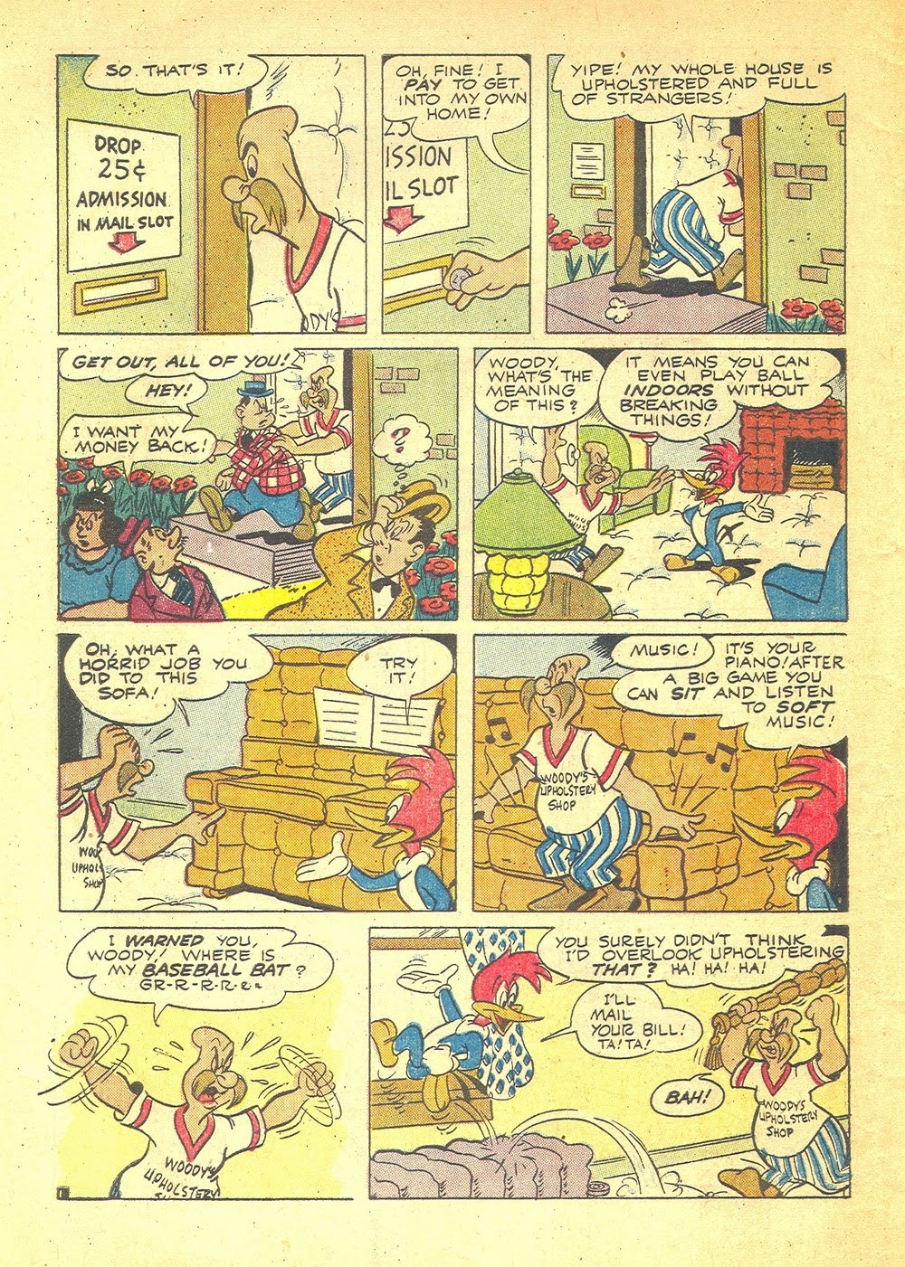 Read online Walter Lantz Woody Woodpecker (1952) comic -  Issue #17 - 34