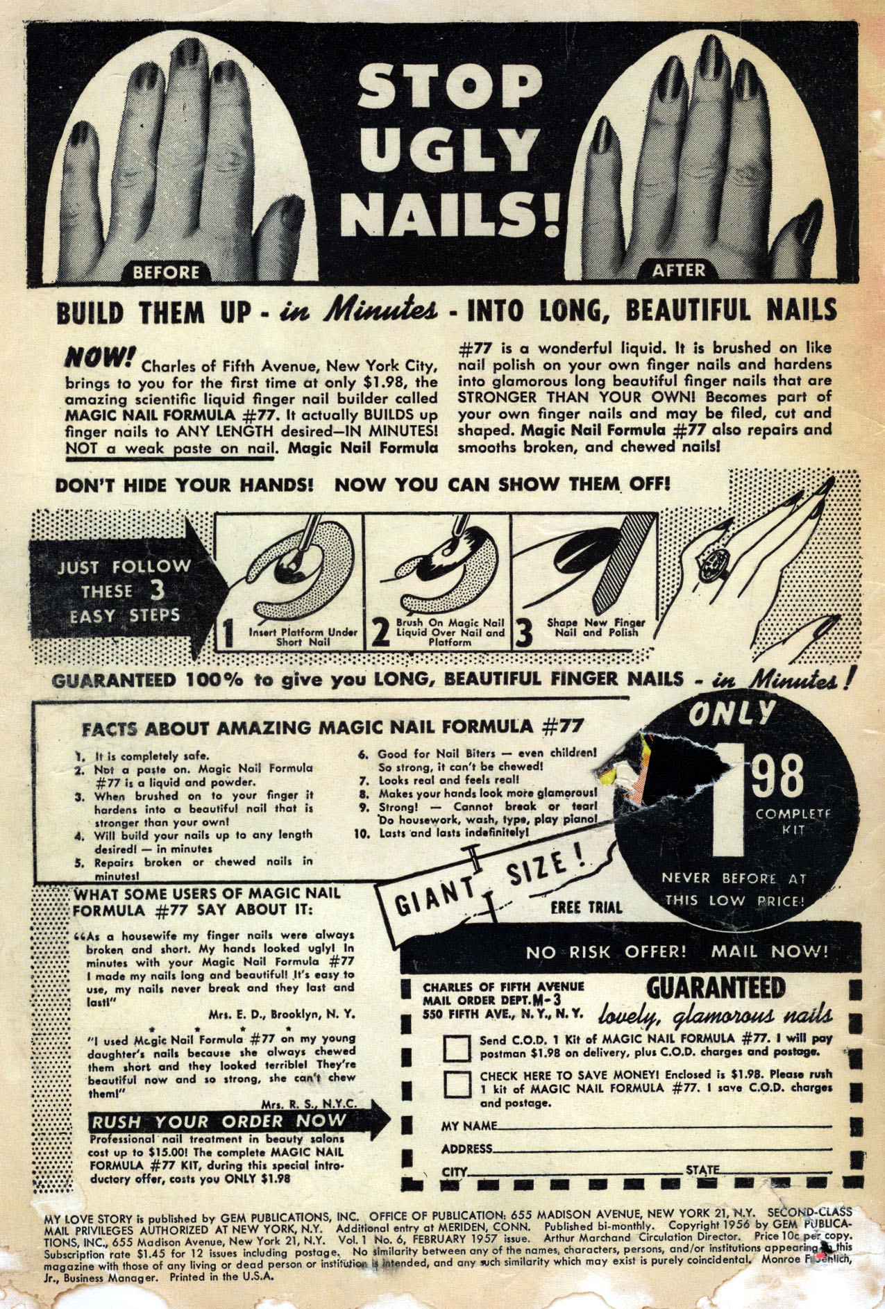 Read online My Love Story comic -  Issue #6 - 2