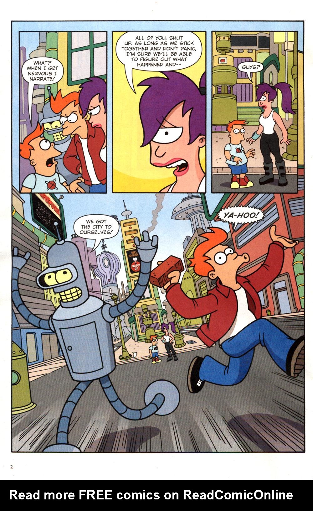 Read online Futurama Comics comic -  Issue #17 - 3
