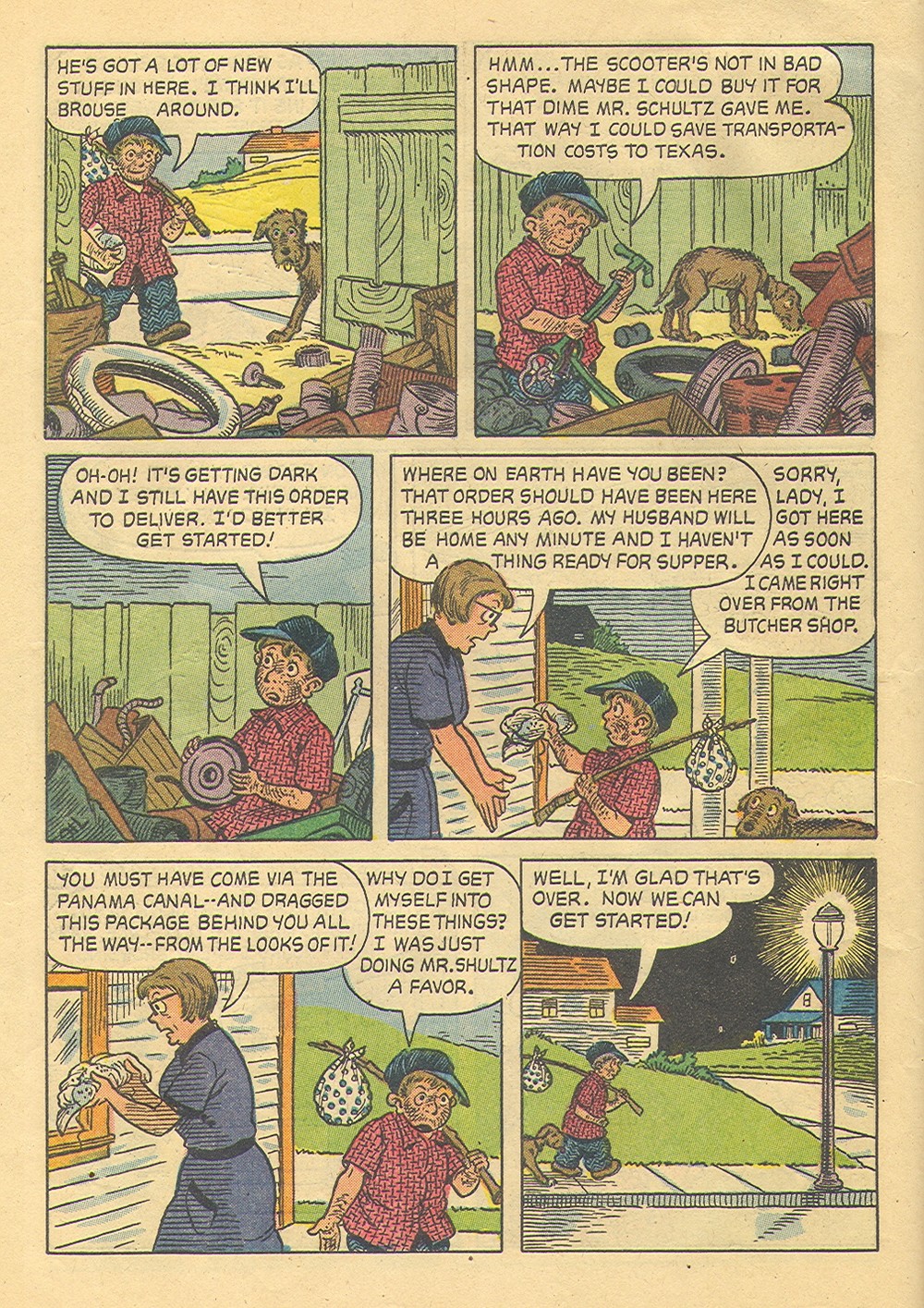 Read online Four Color Comics comic -  Issue #680 - 32