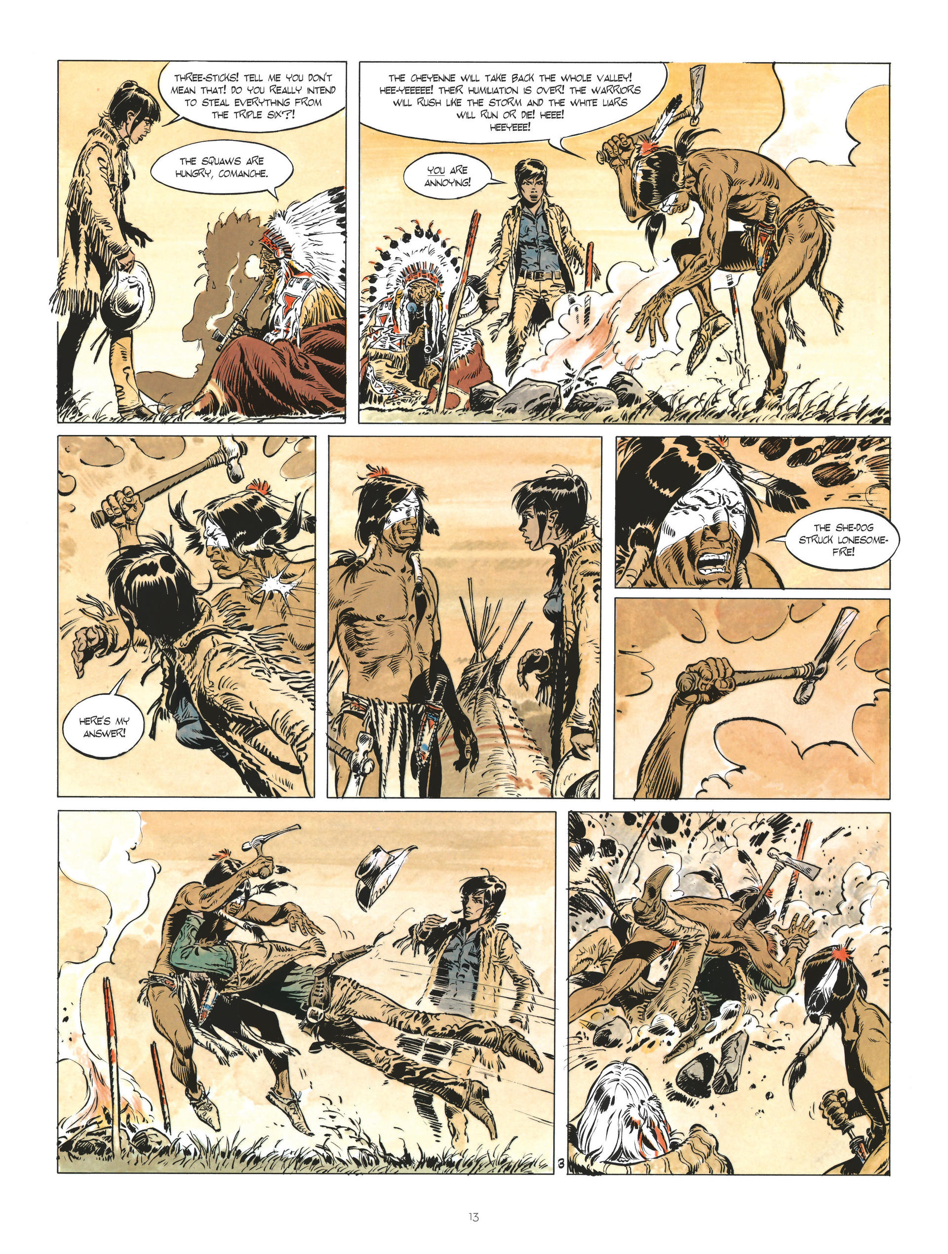 Read online Comanche comic -  Issue #2 - 13