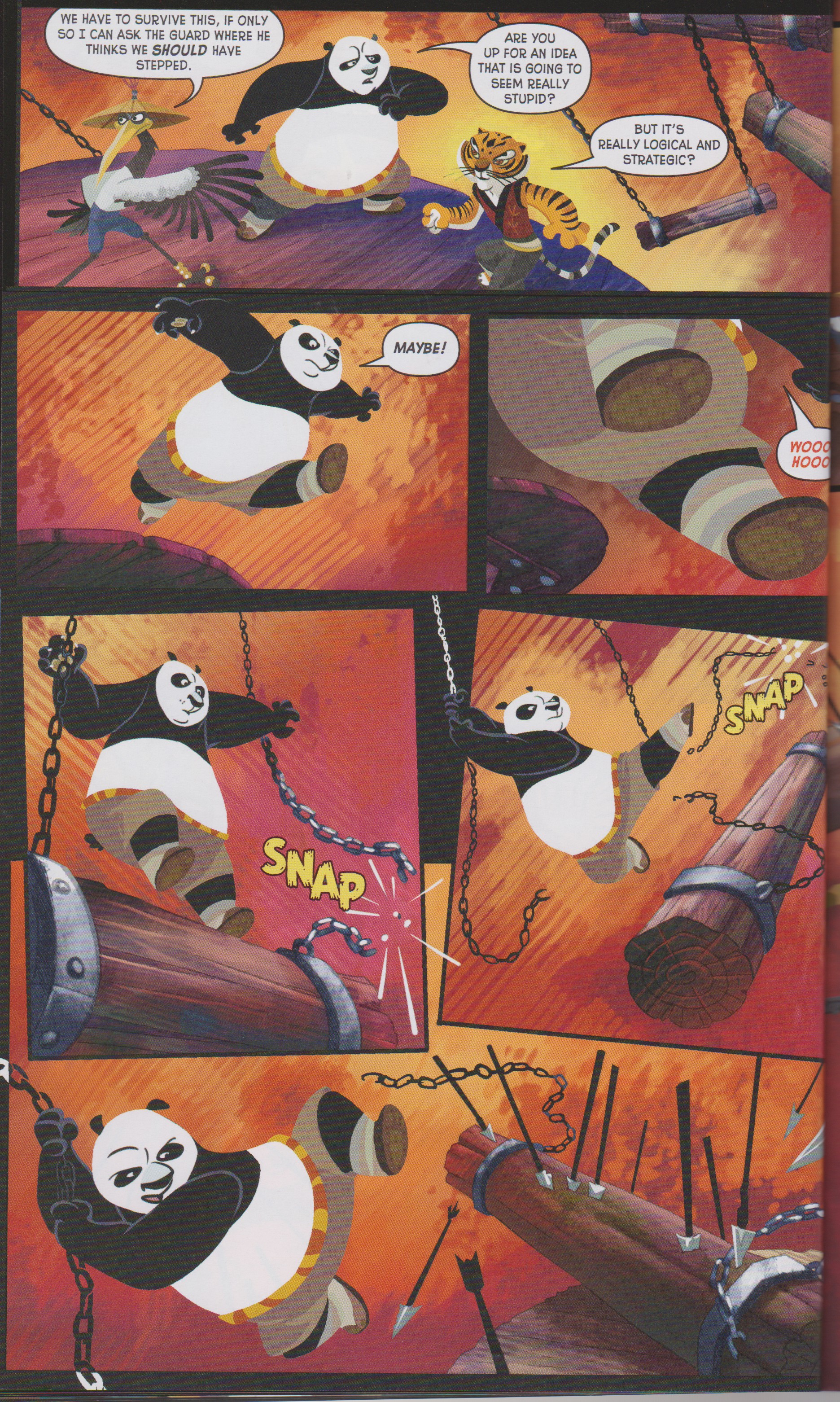 Read online Kung Fu Panda Everyone is Kung Fu Fighting comic -  Issue # TPB (Part 1) - 21