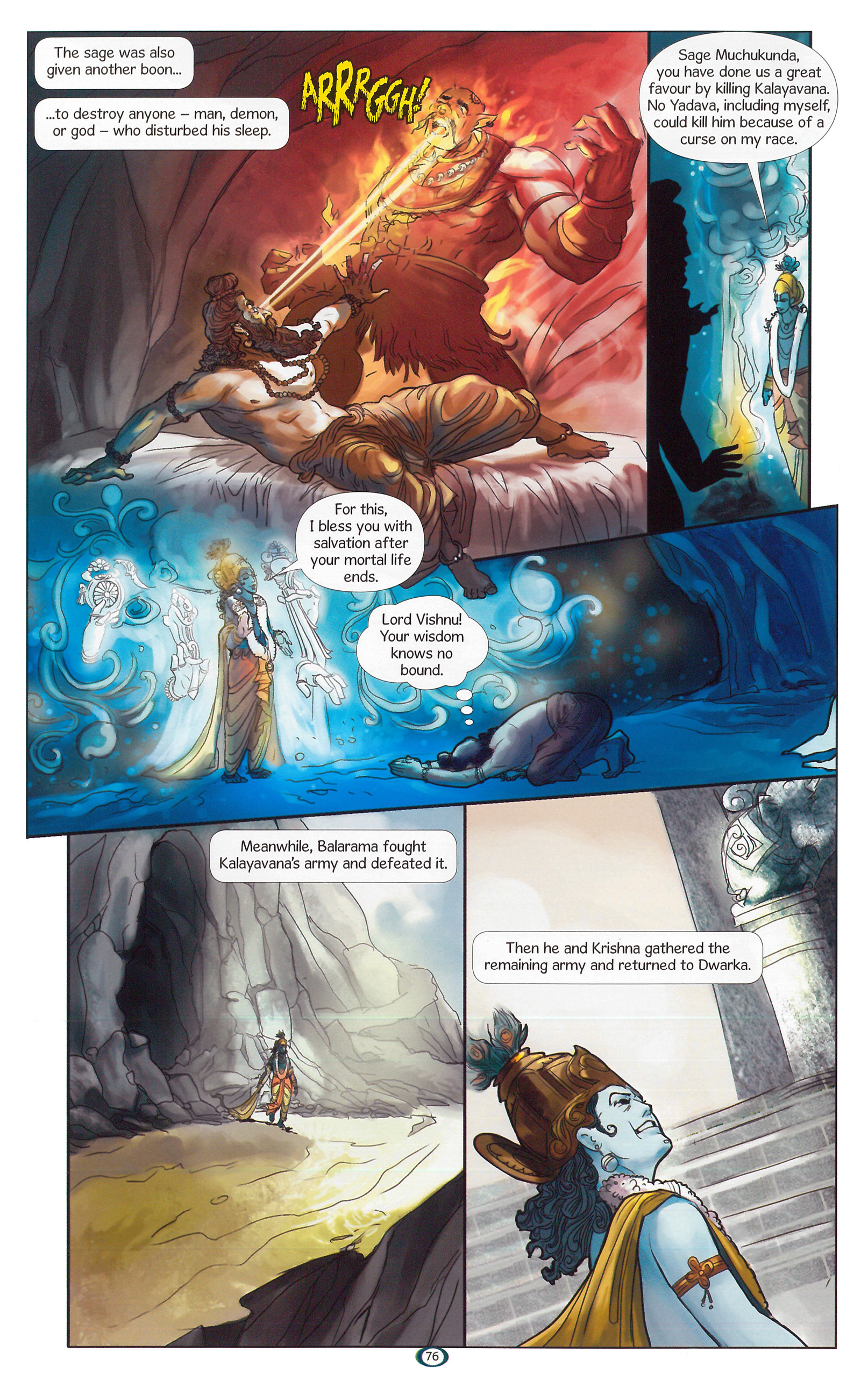Read online Krishna: Defender of Dharma comic -  Issue # TPB (Part 1) - 78