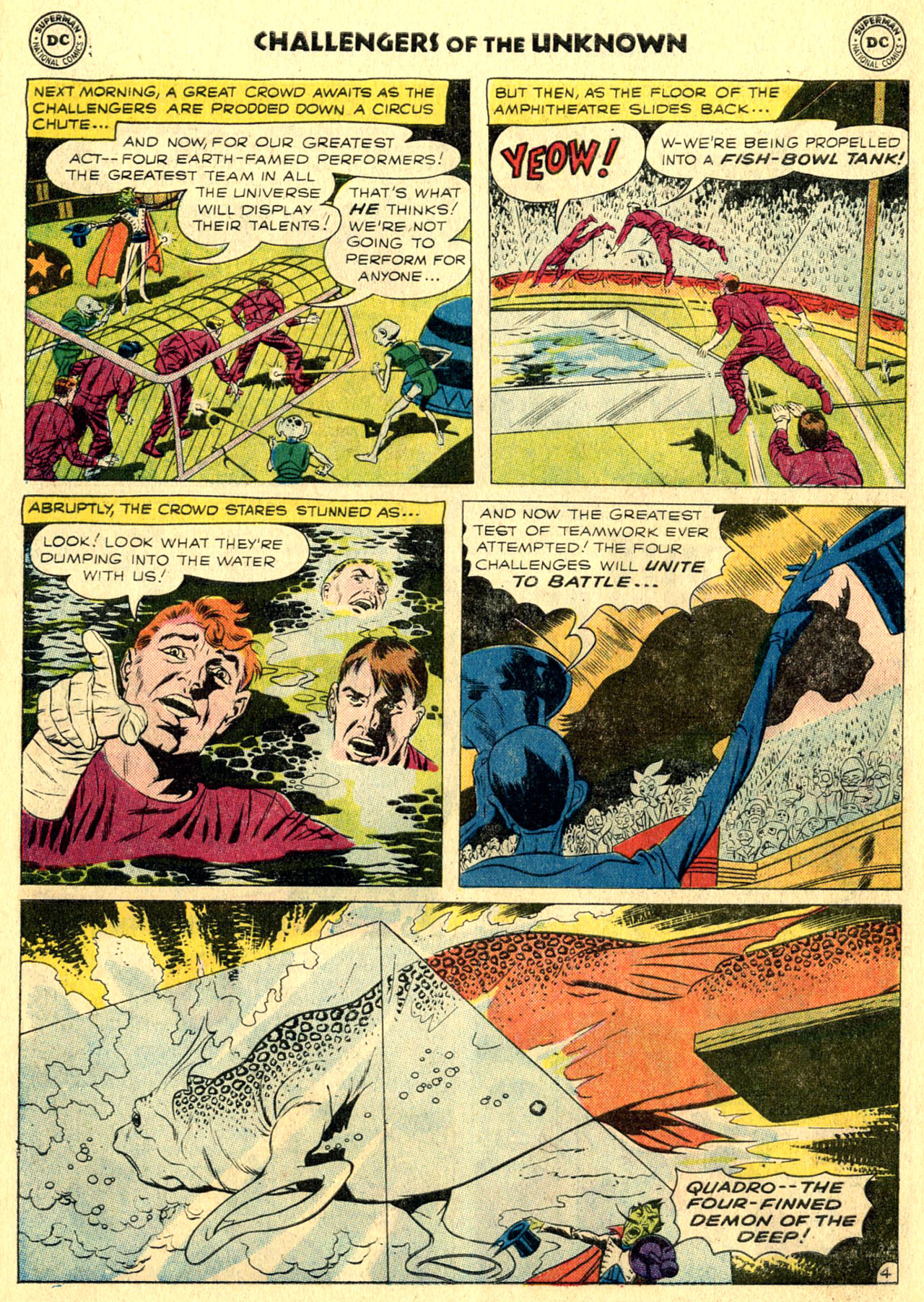 Challengers of the Unknown (1958) Issue #6 #6 - English 6