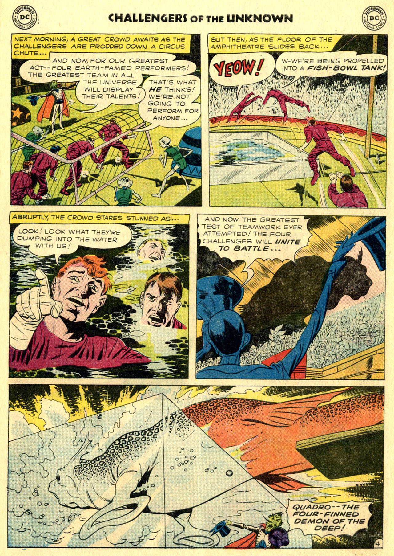 Read online Challengers of the Unknown (1958) comic -  Issue #6 - 6