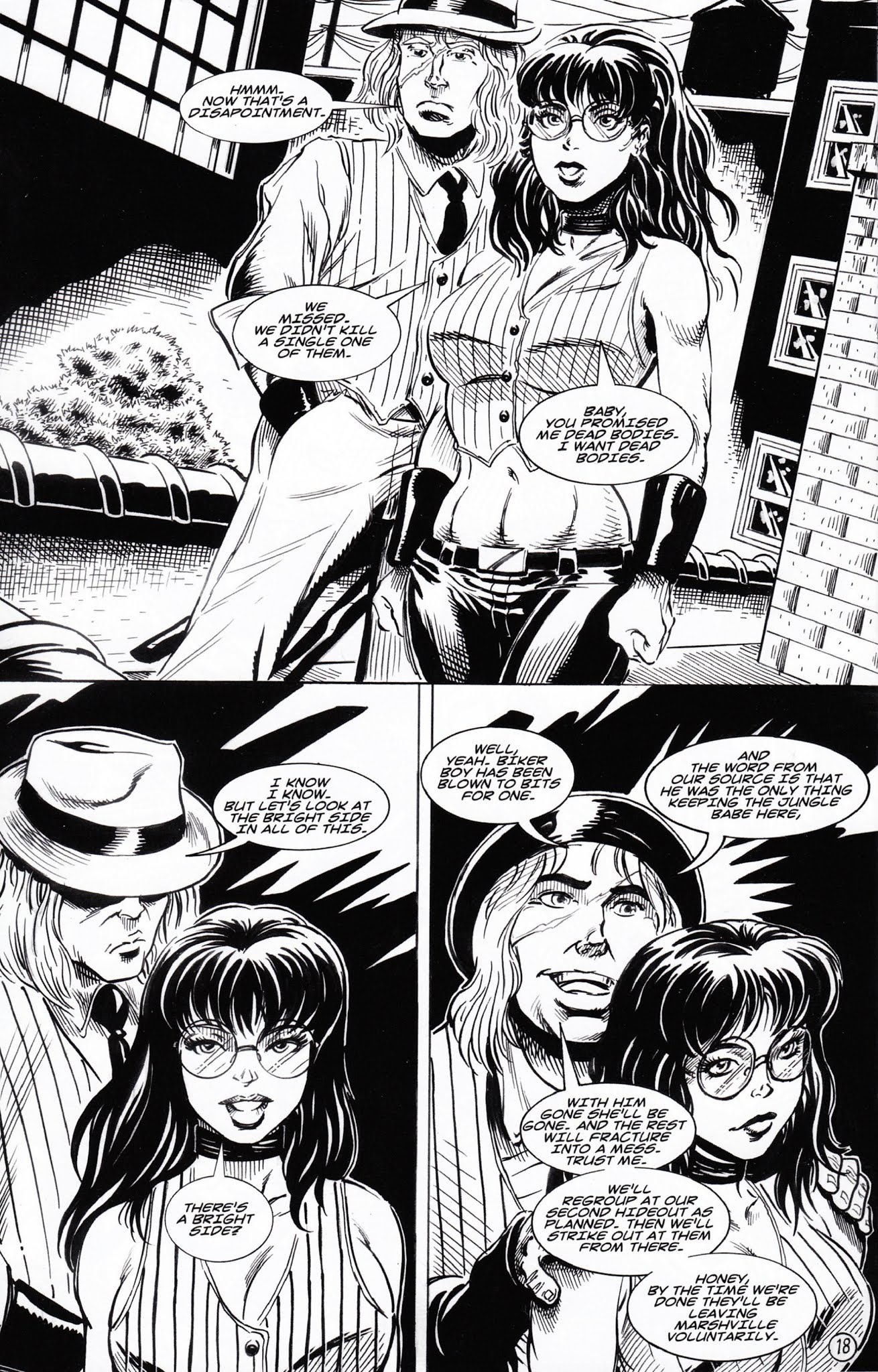 Read online Cavewoman: Gangster comic -  Issue #3 - 20