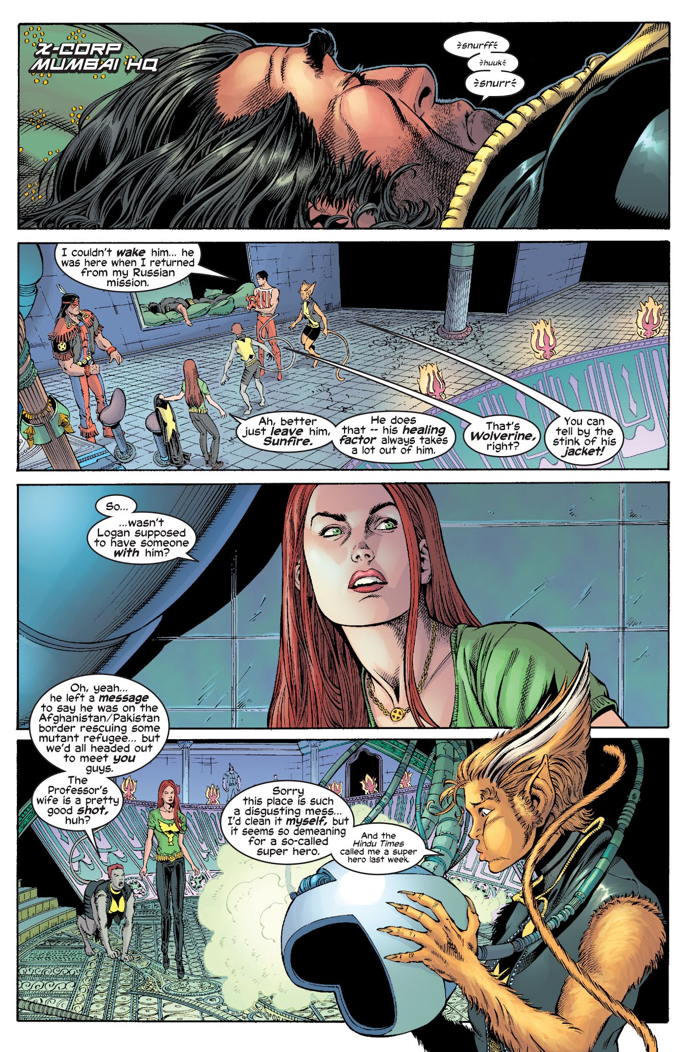 Read online New X-Men (2001) comic -  Issue # _TPB 3 - 152