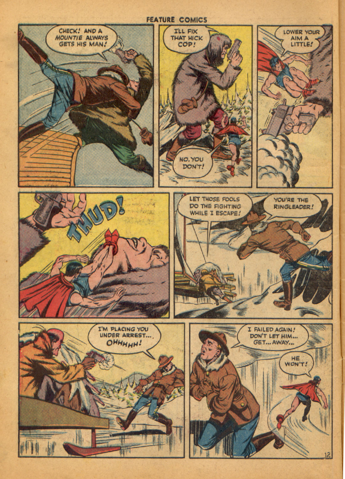 Read online Feature Comics comic -  Issue #94 - 14