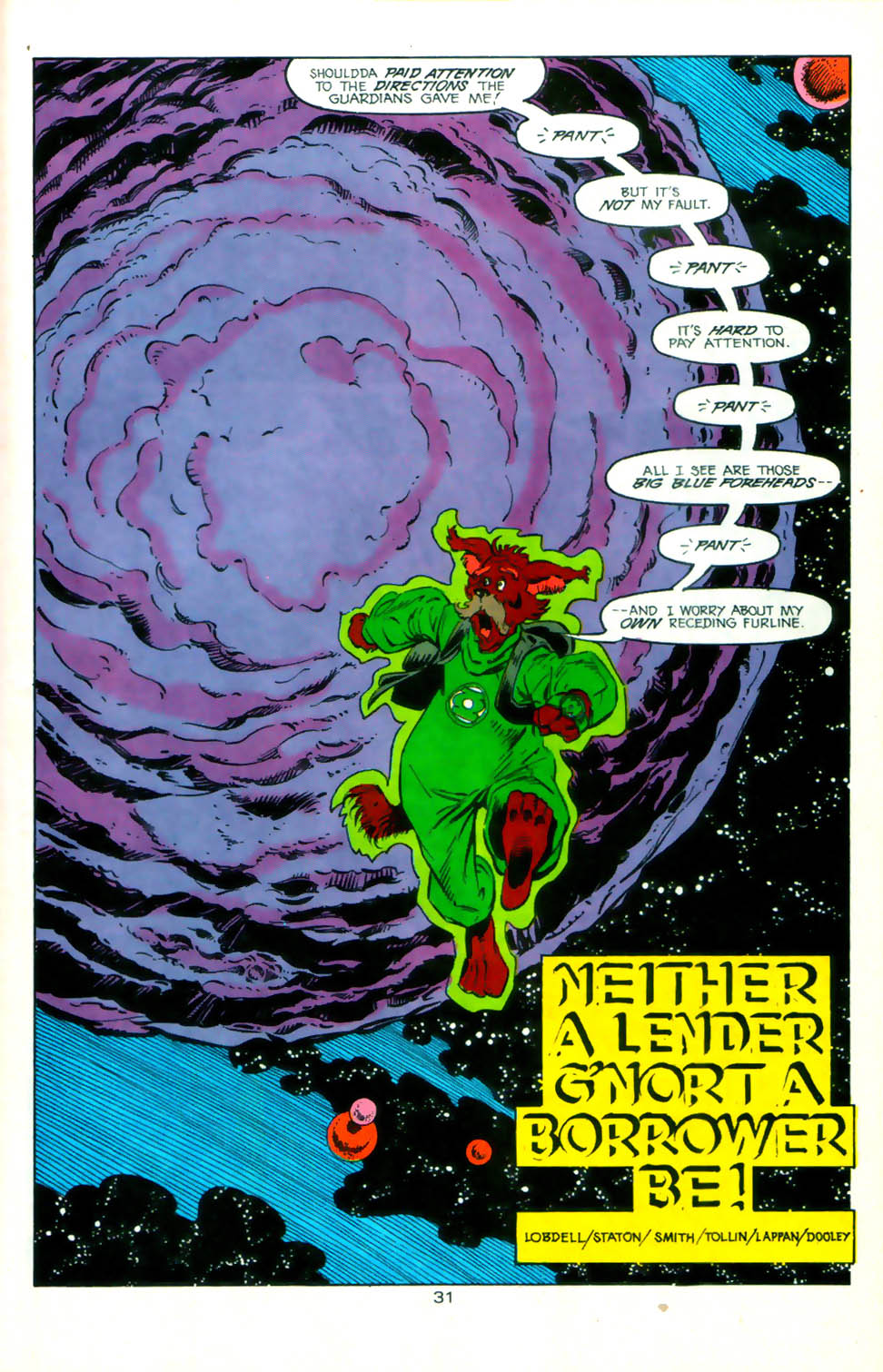 Read online Green Lantern Corps Quarterly comic -  Issue #1 - 32