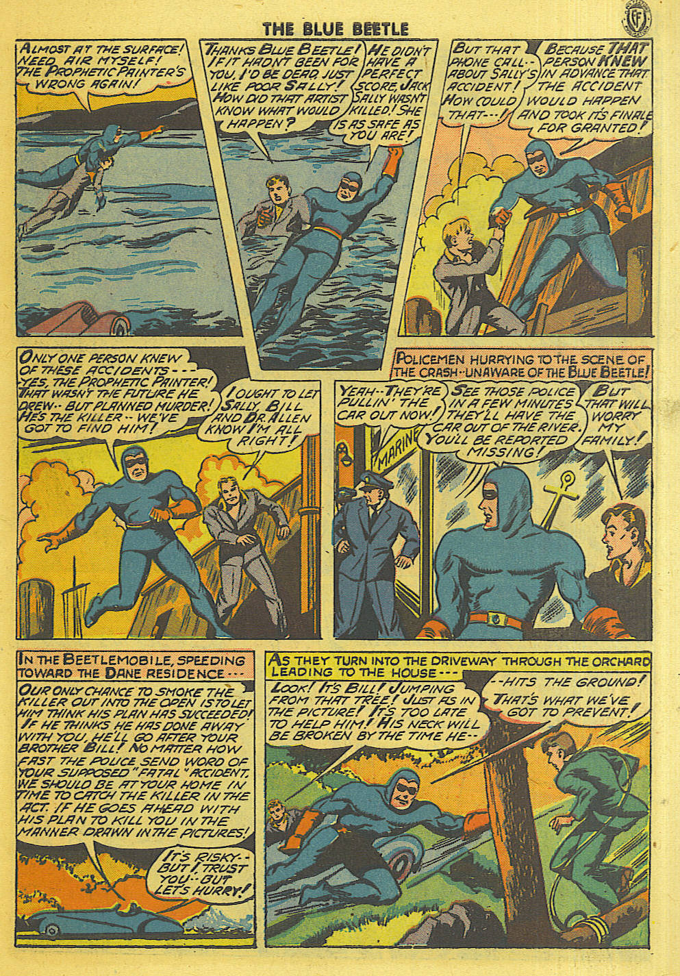 Read online The Blue Beetle comic -  Issue #35 - 8