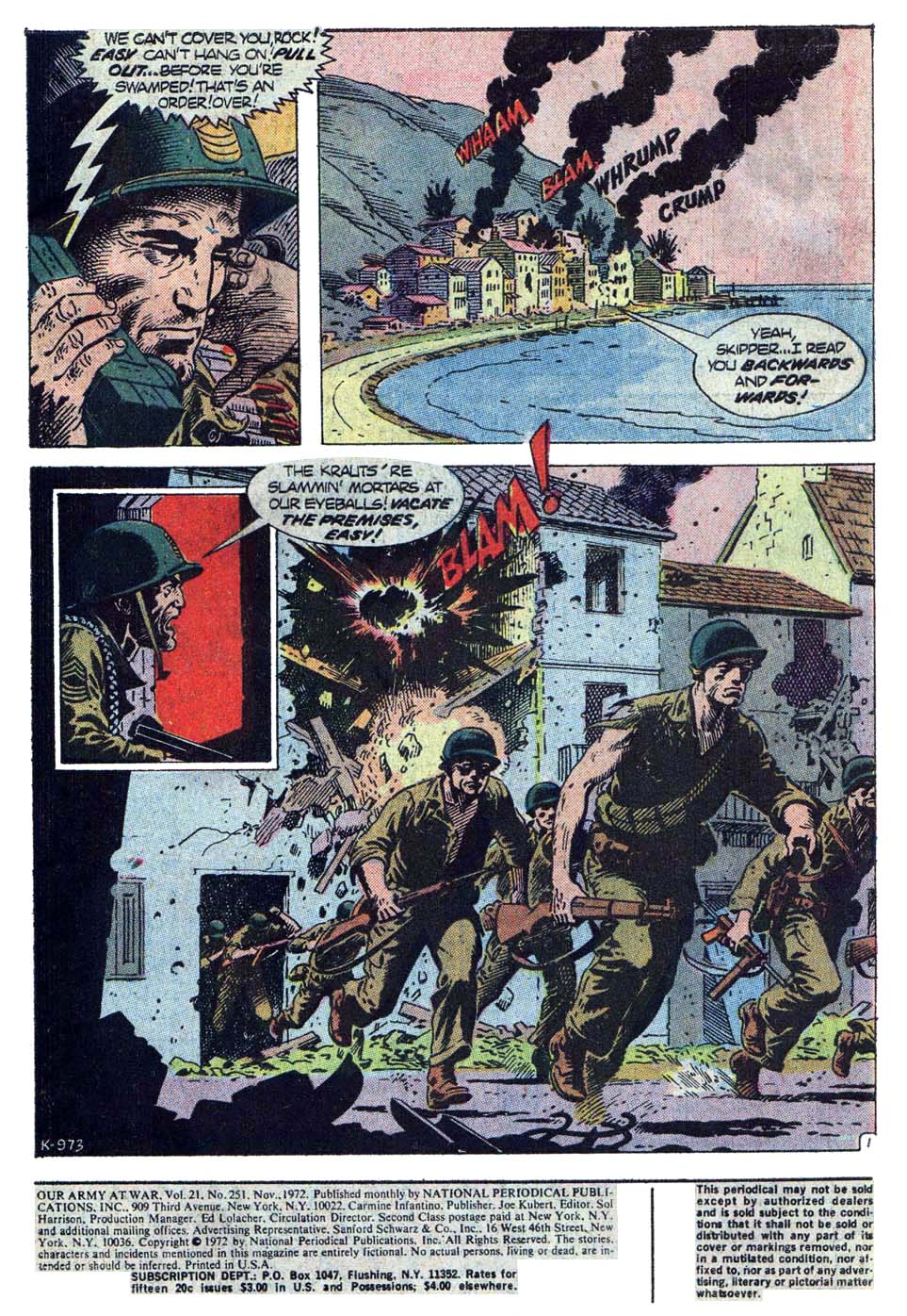 Read online Our Army at War (1952) comic -  Issue #251 - 3