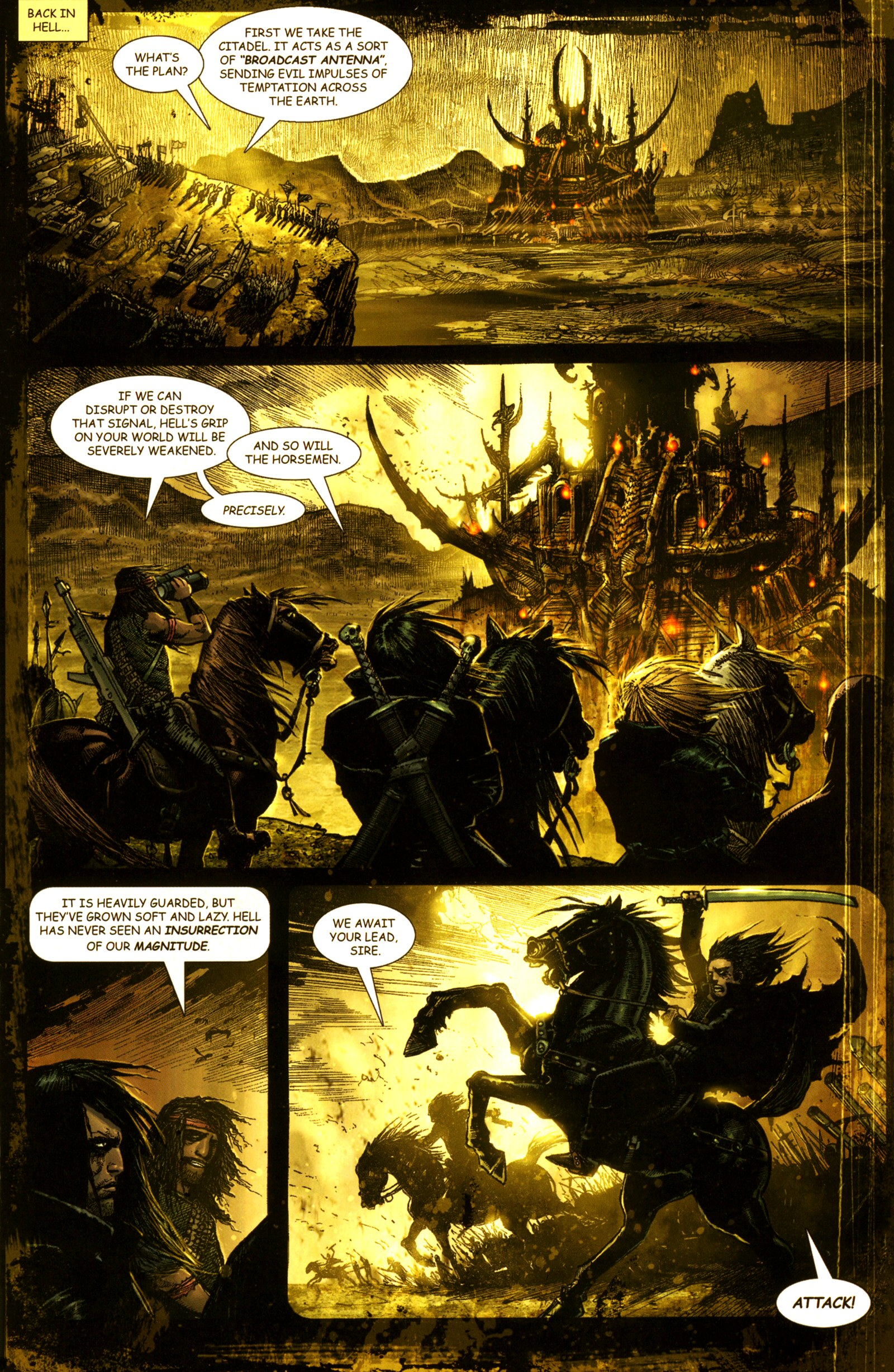 Read online The Four Horsemen of the Apocalypse comic -  Issue #3 - 23