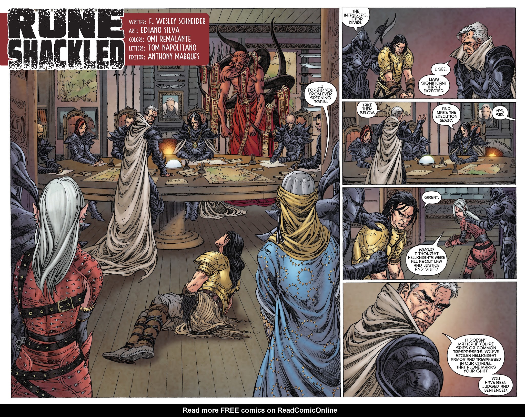 Read online Pathfinder: Runescars comic -  Issue #3 - 6