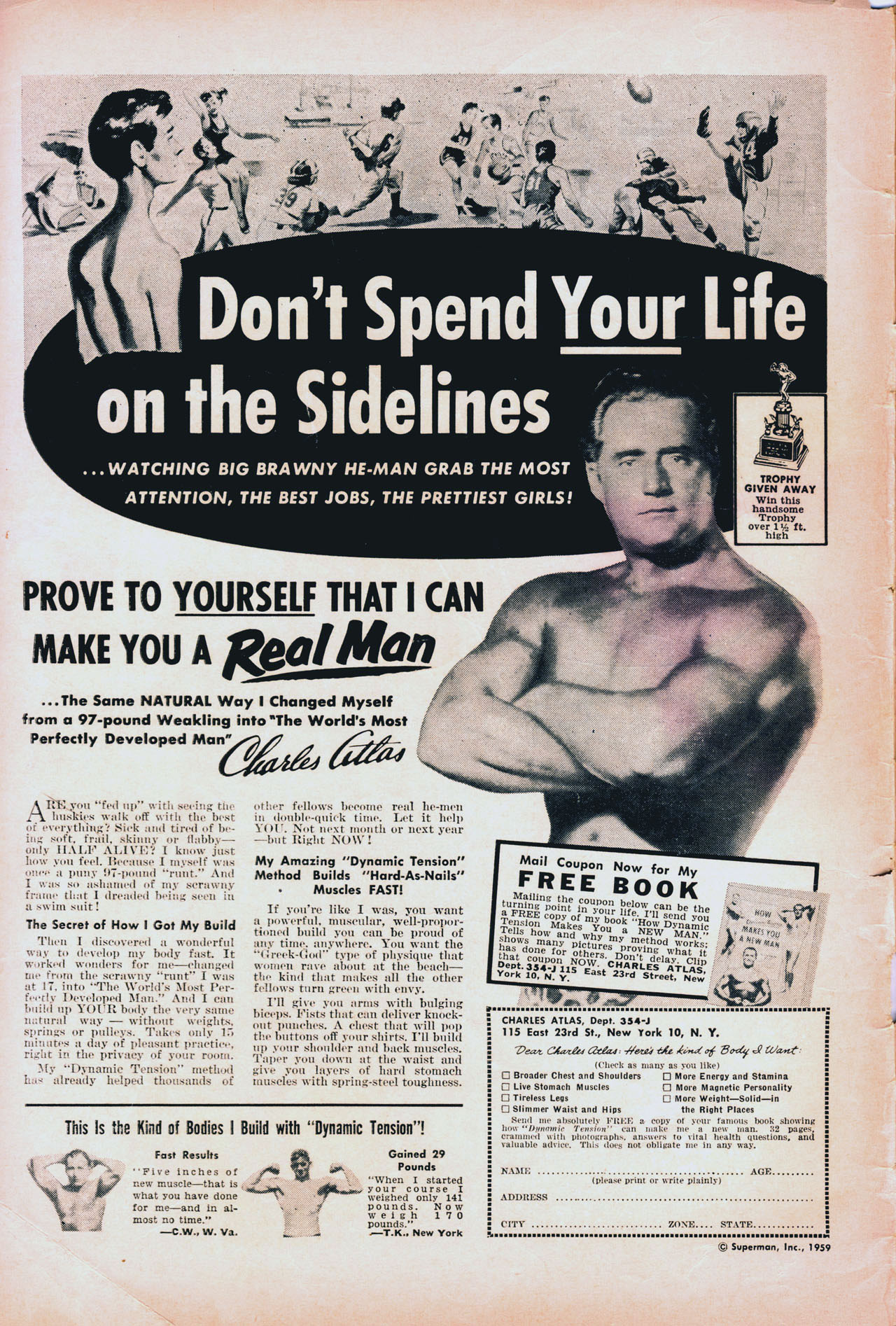 Read online Action Comics (1938) comic -  Issue #256 - 2