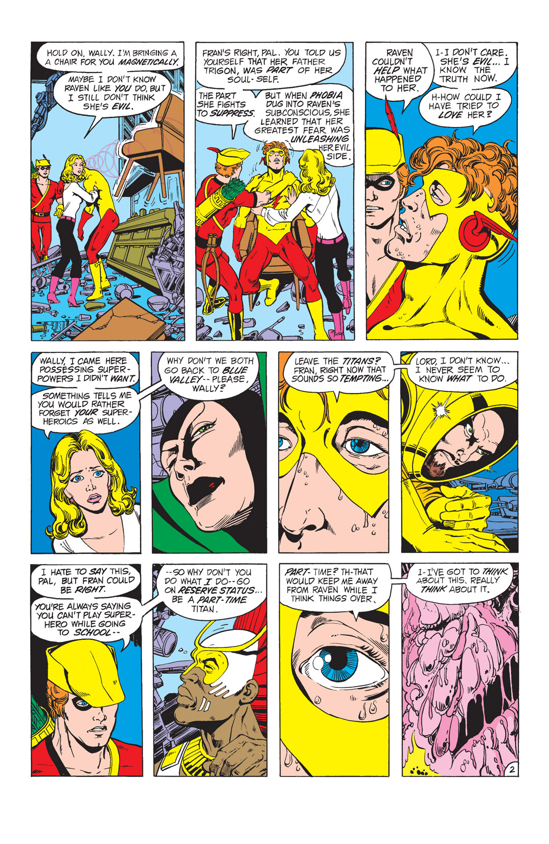 Read online The New Teen Titans (1980) comic -  Issue #30 - 3