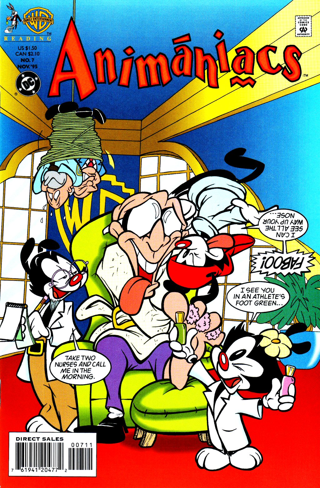 Read online Animaniacs comic -  Issue #7 - 1