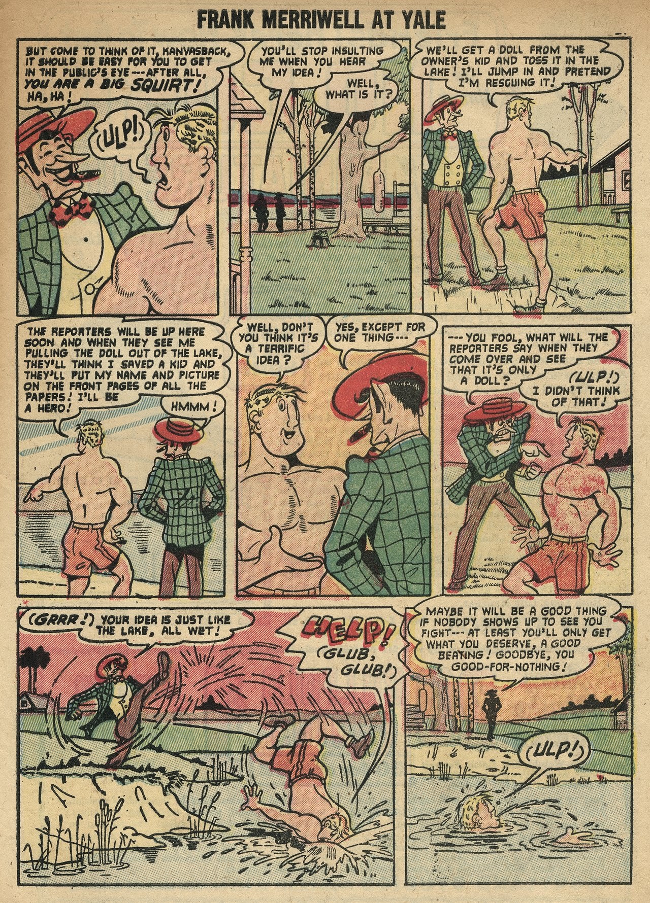 Read online Frank Merriwell At Yale comic -  Issue #3 - 33