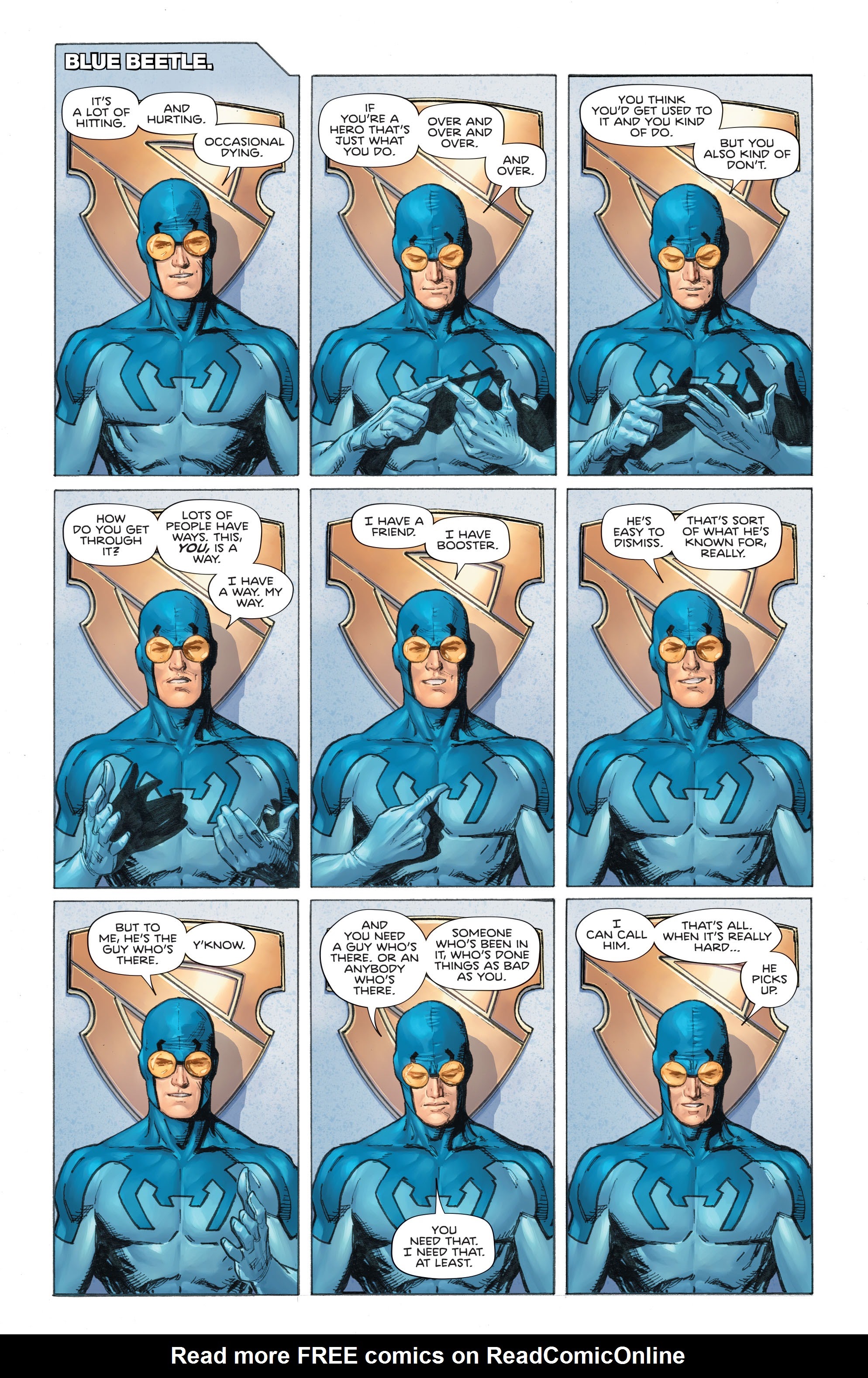 Read online Heroes in Crisis comic -  Issue # _TPB (Part 1) - 91
