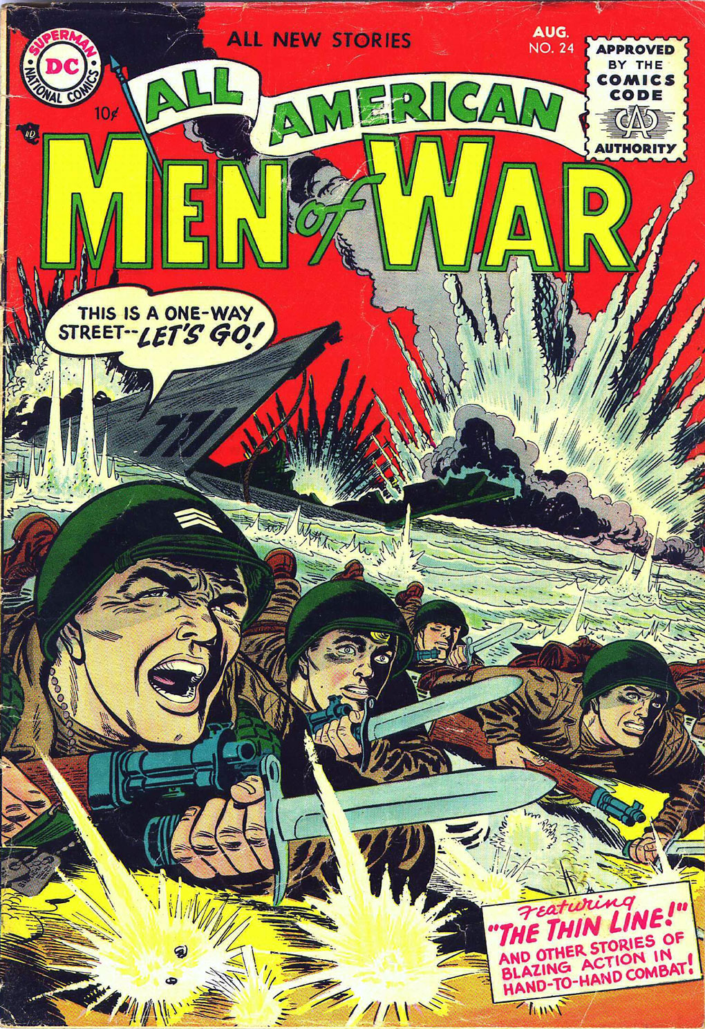 Read online All-American Men of War comic -  Issue #24 - 1