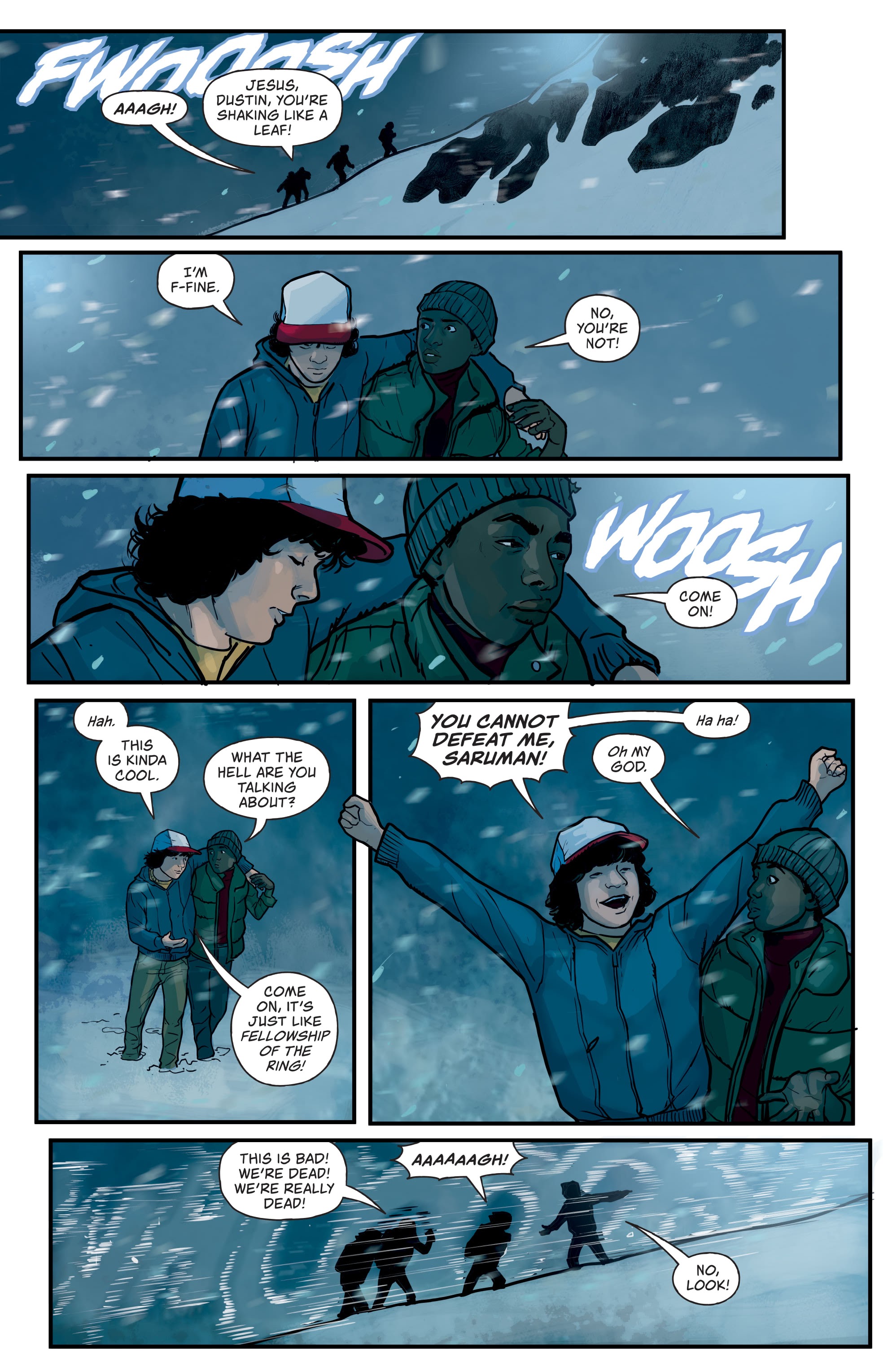 Read online Stranger Things: The Tomb of Ybwen comic -  Issue #3 - 6